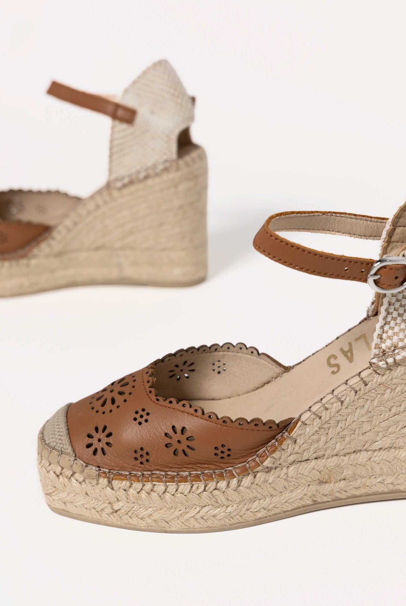 swatch_Brown Leather fabiolas leather espadrille wedge
