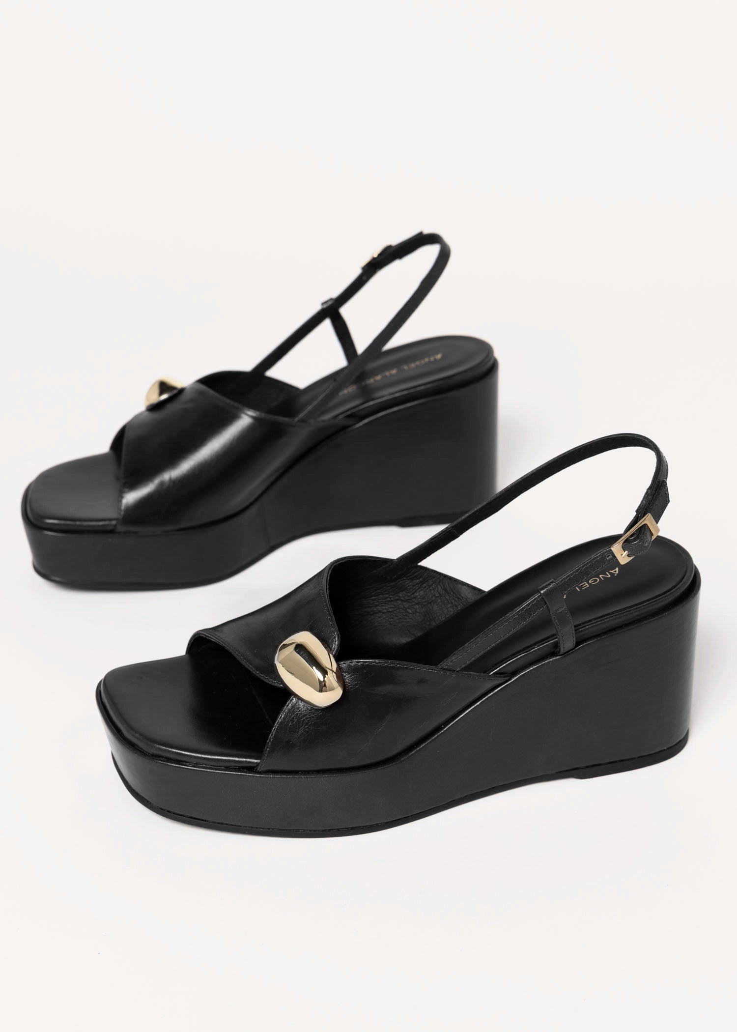 swatch_Black Leather angel alarcon fiorella platform wedge