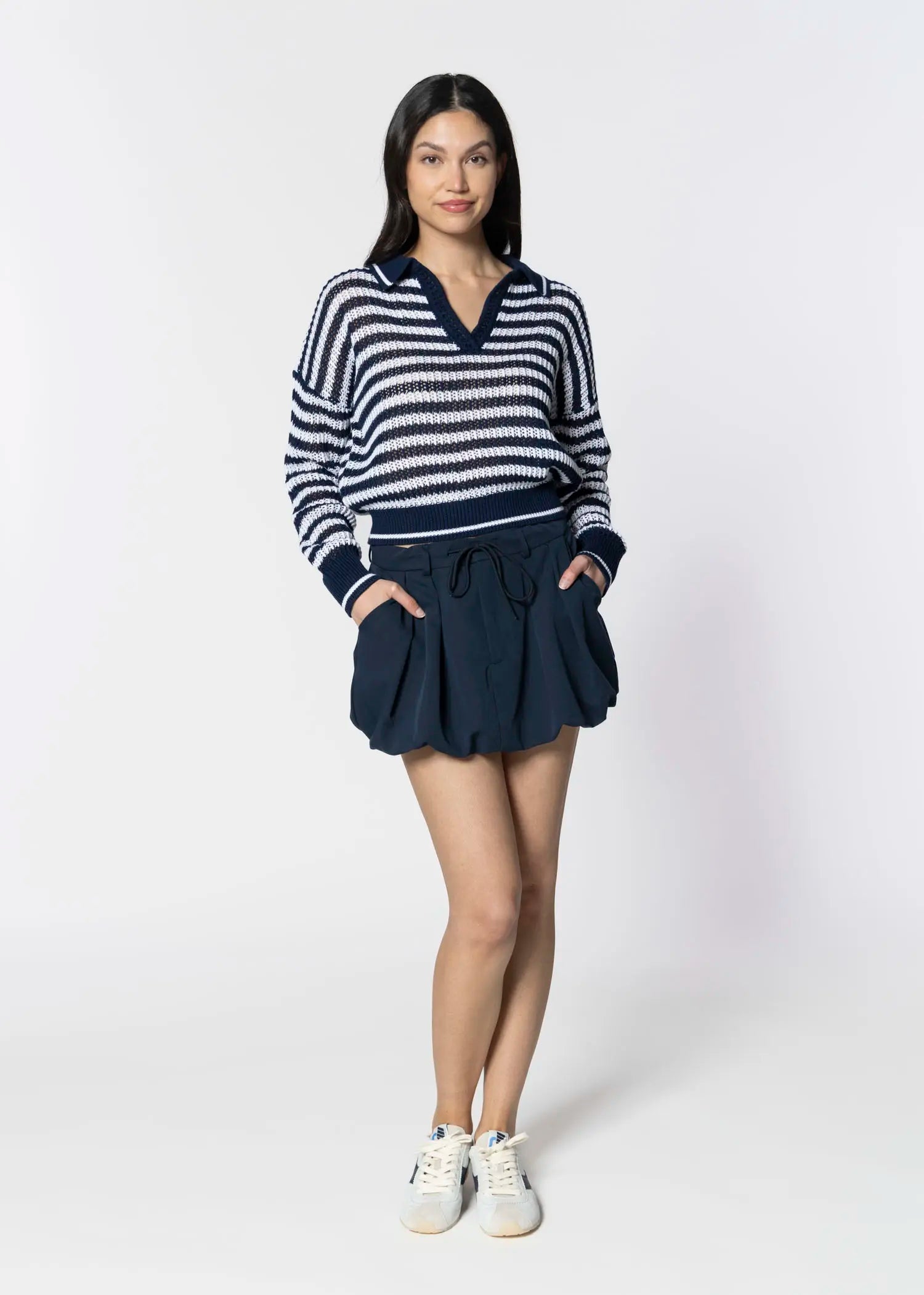 swatch_blue balloon mini skirt apparel