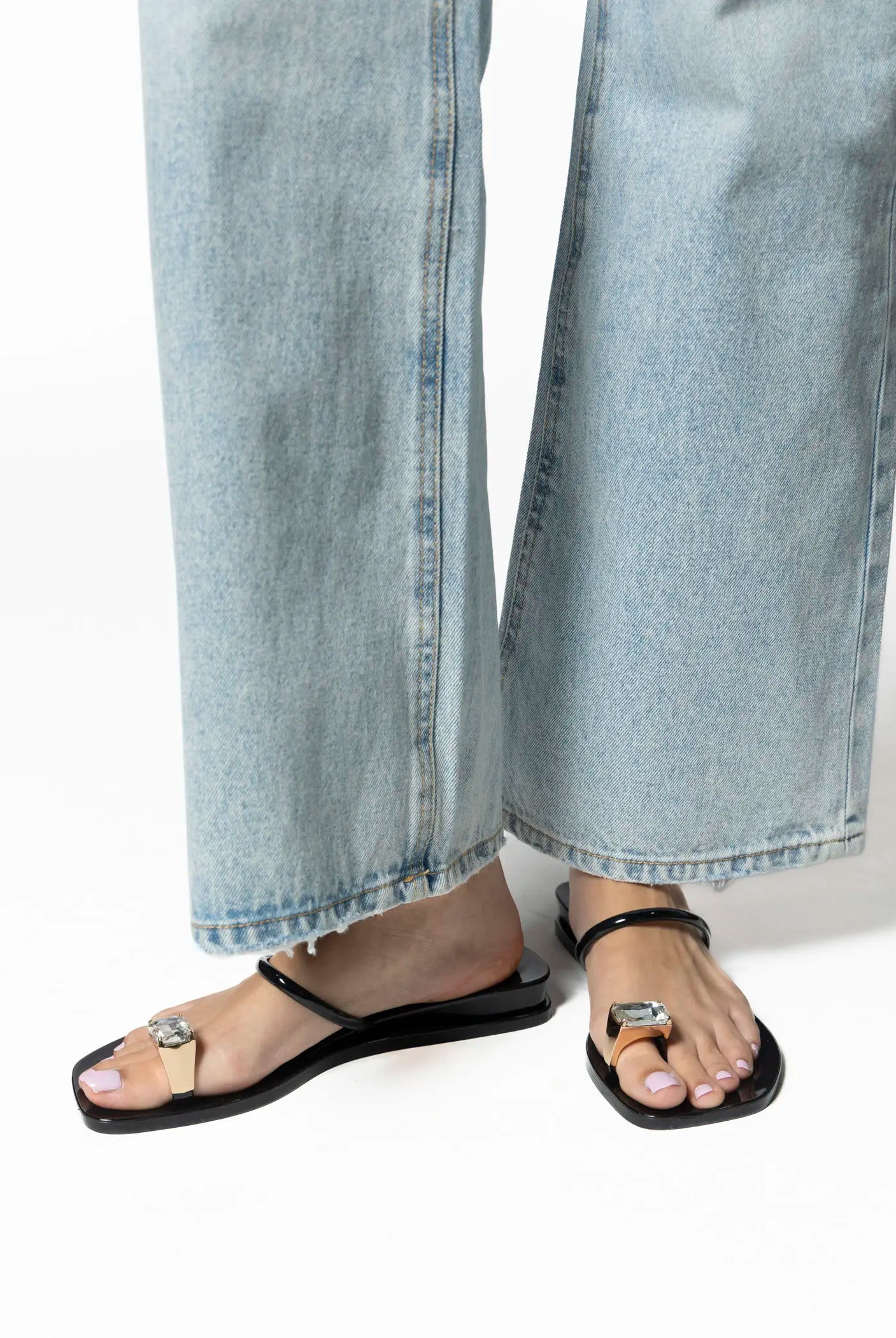 swatch_black balia slide sandal heeled sandals