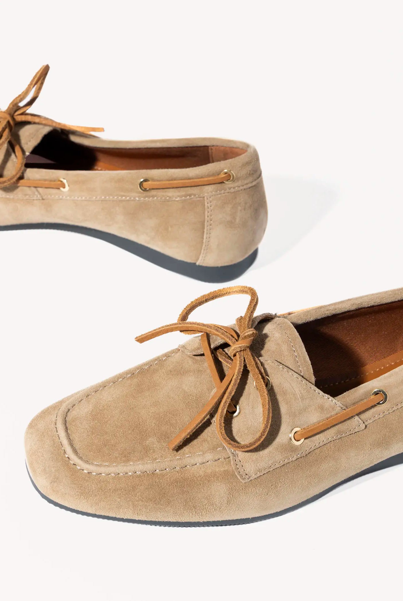 swatch_nougat hillary boat shoe flat shoes