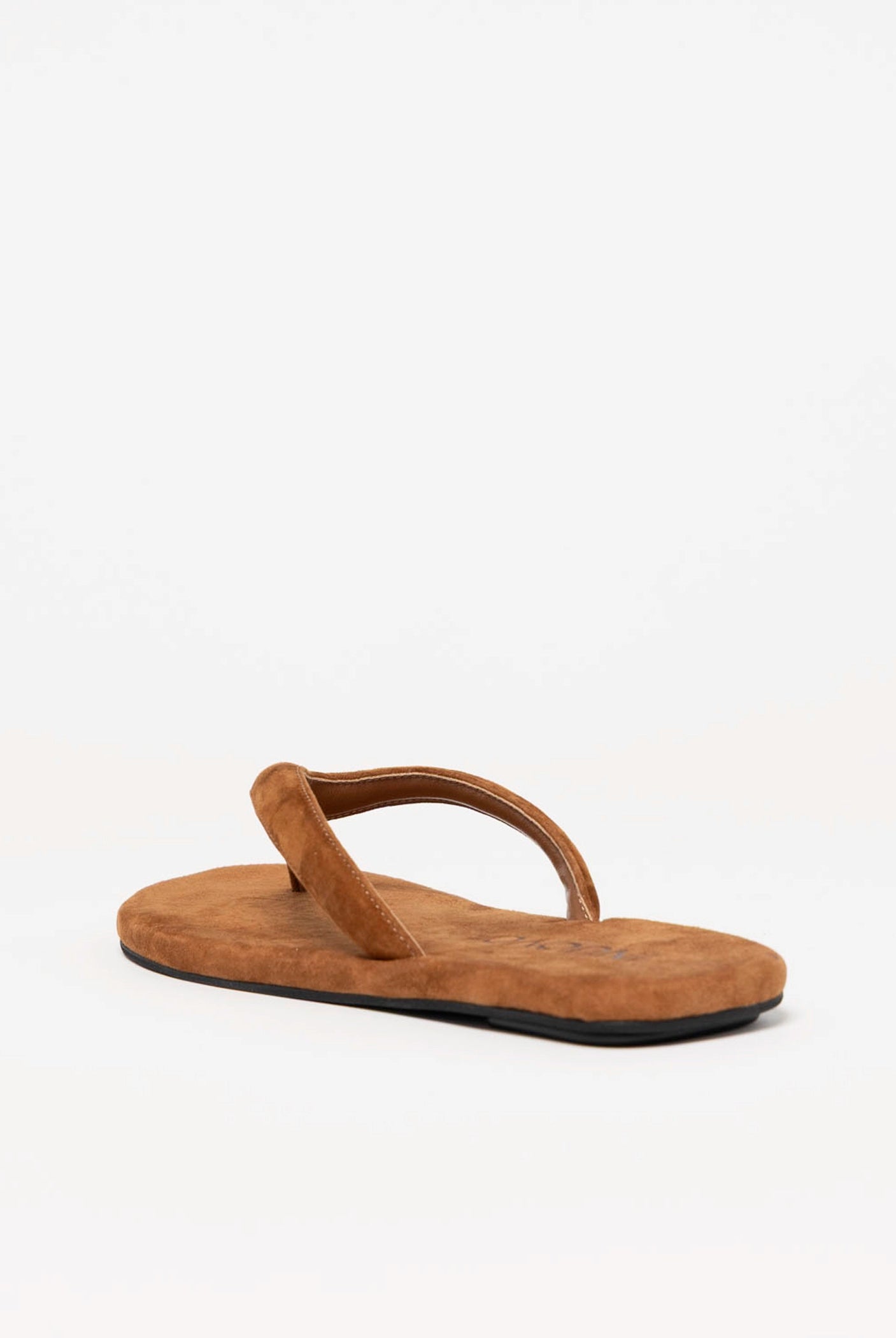 swatch_Tan Suede inuovo flat thong sandal