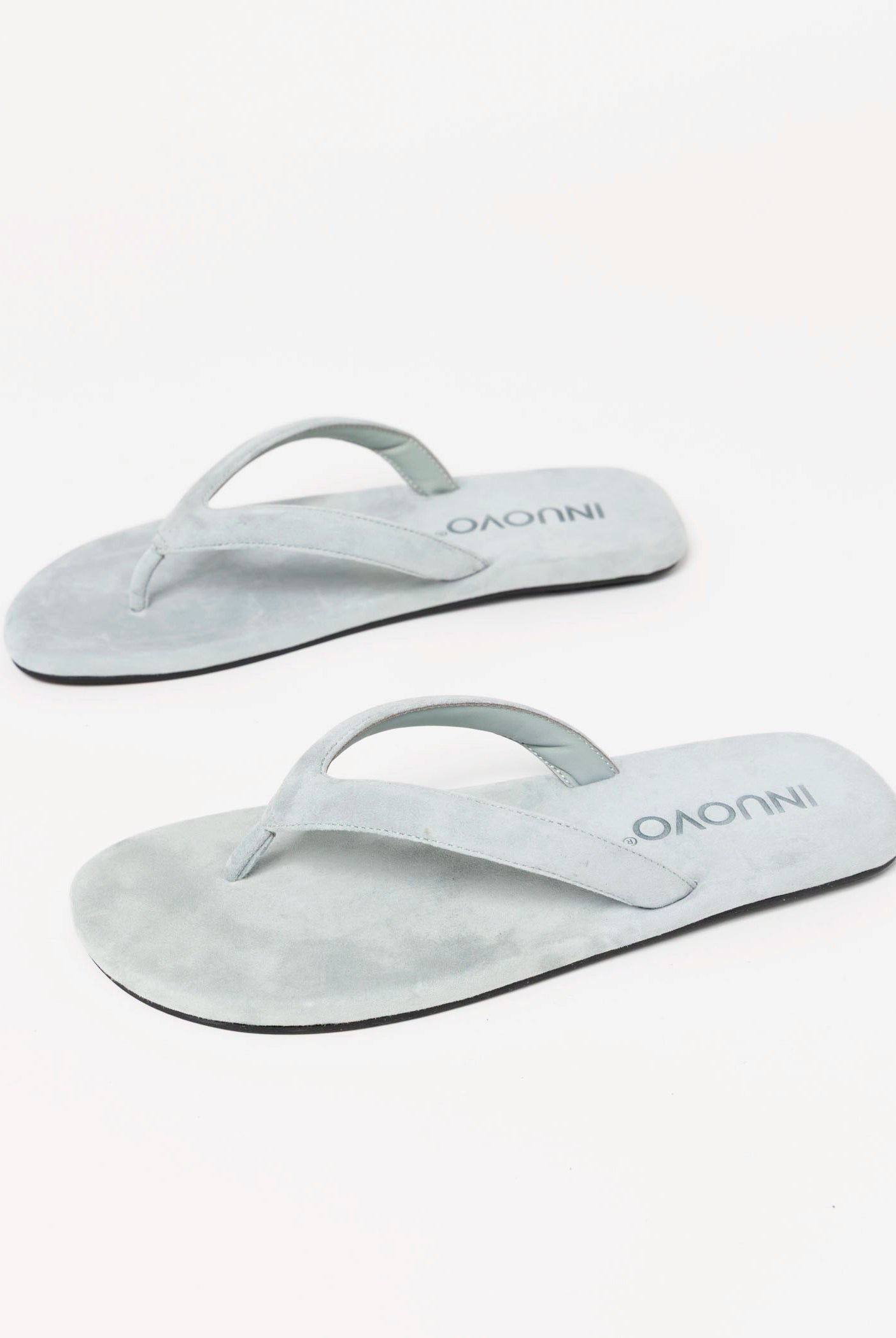 swatch_Light Blue Suede inuovo flat thong sandal