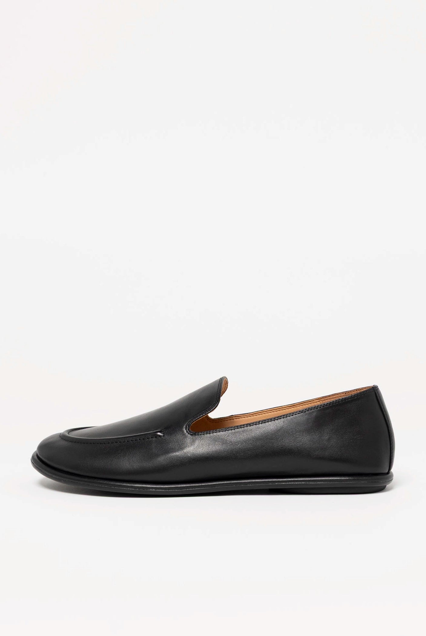 swatch_Black Leather inuovo leather loafer