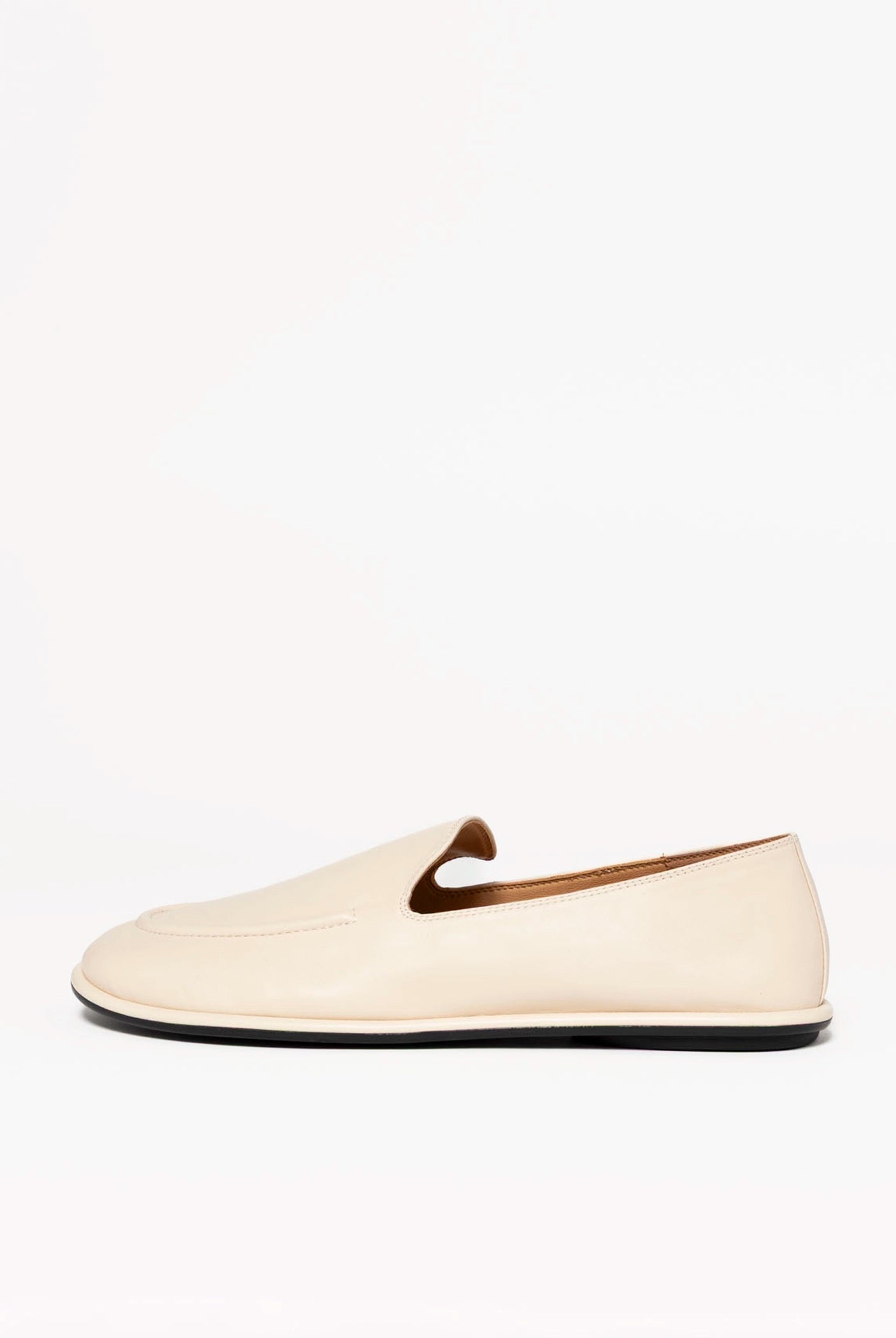 swatch_Off White Leather inuovo leather loafer