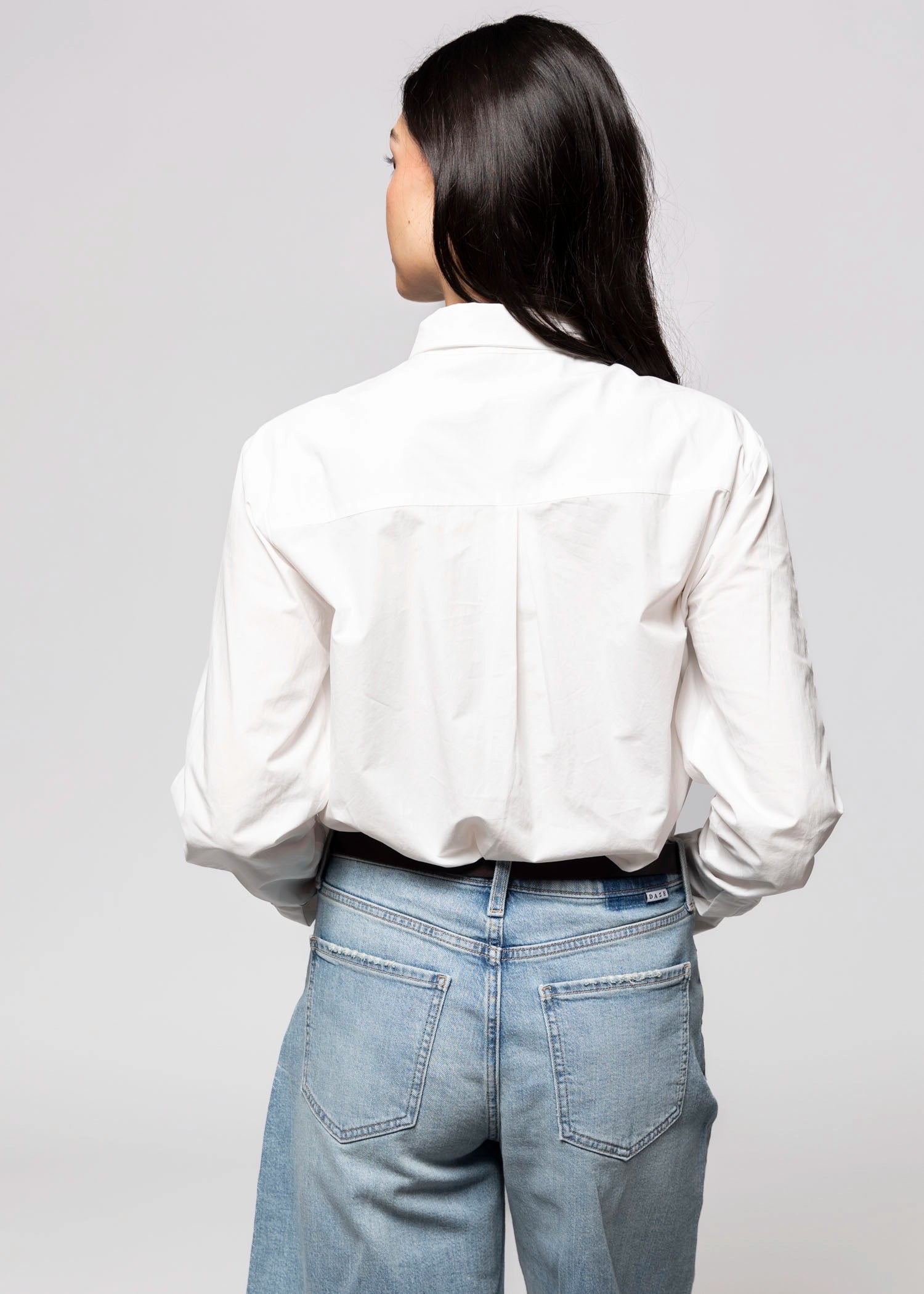 swatch_Off White tie neck button down shirt
