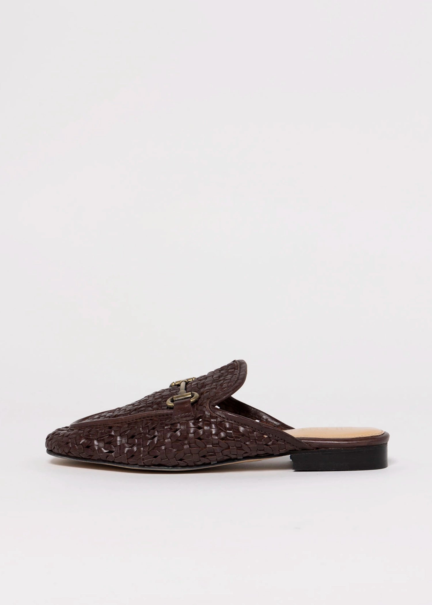 swatch_Brown Leather silent d cora woven mule