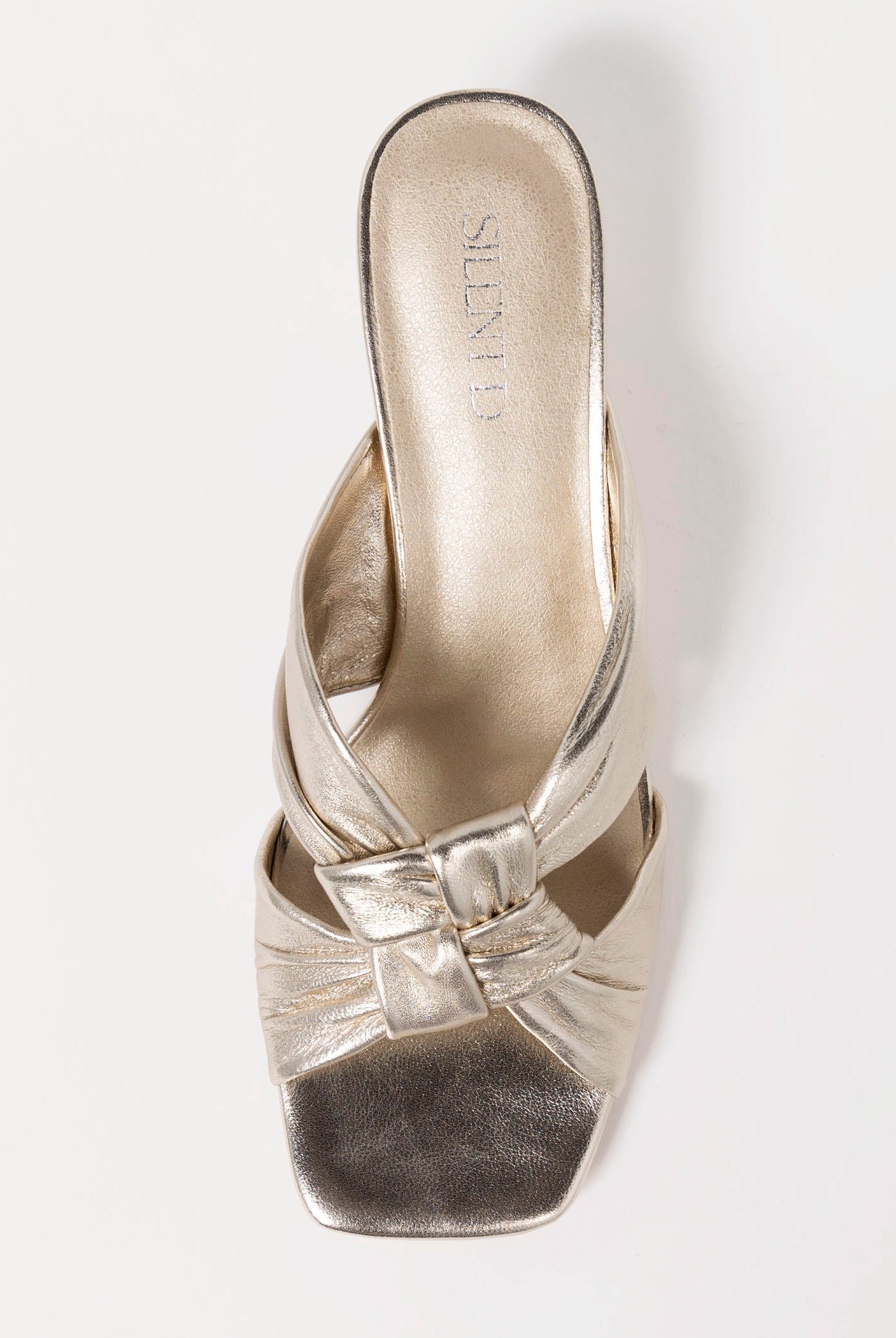 swatch_Gold Leather silent d kineta heeled sandal