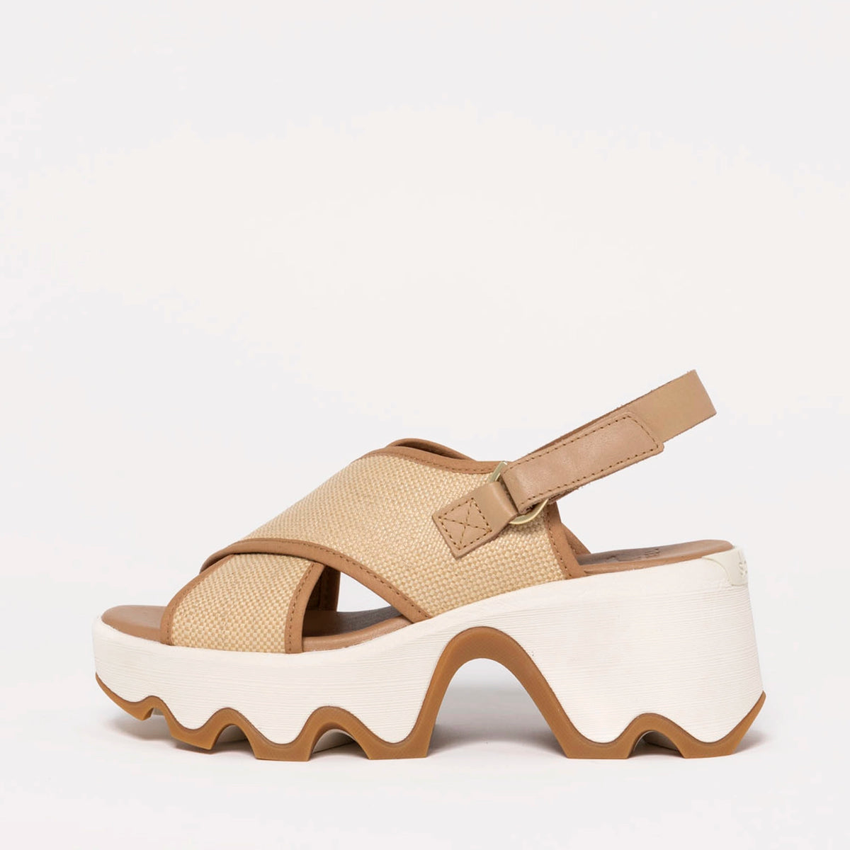 Kinetic Aura Platform Sandal