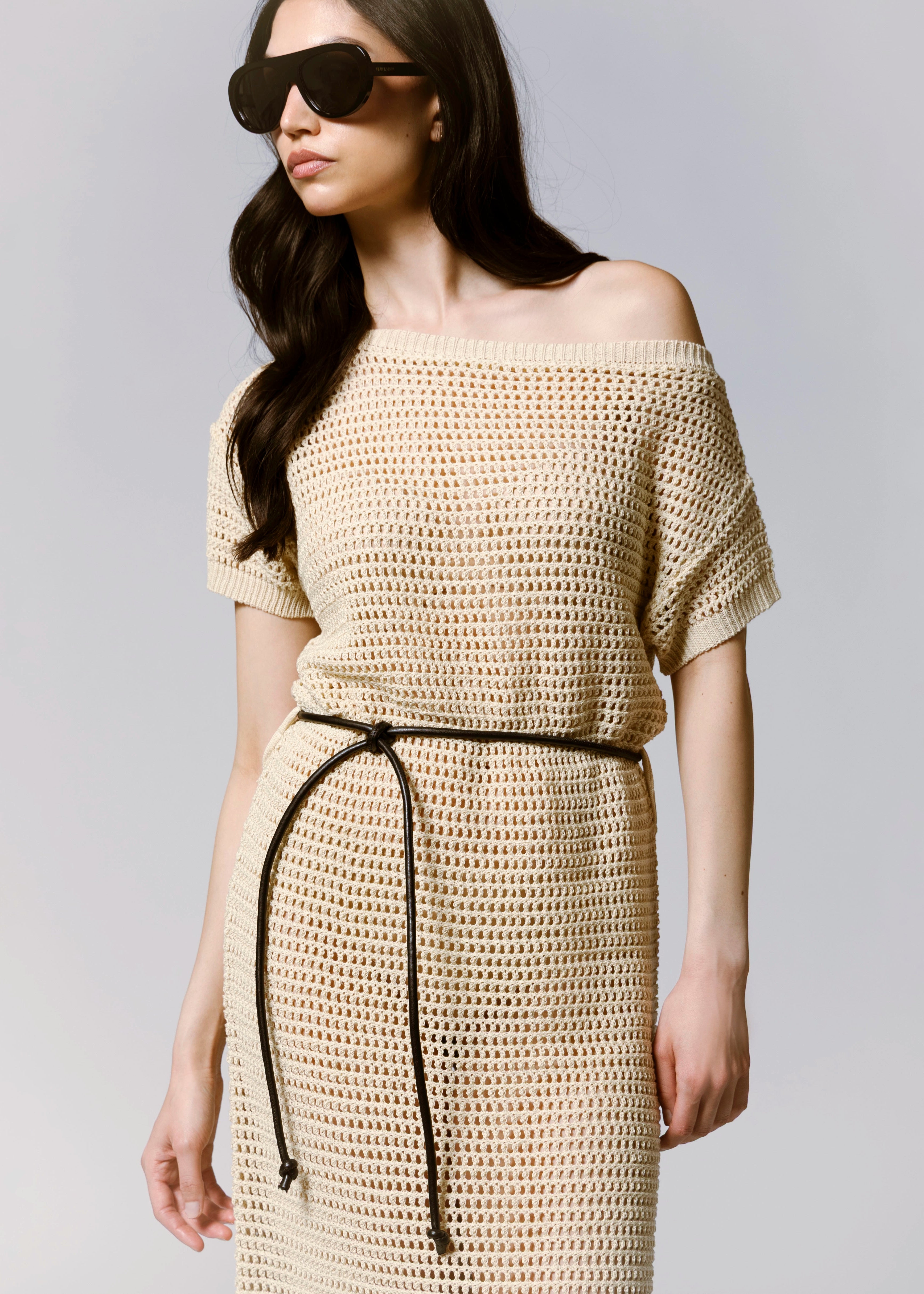 swatch_Beige arden knit cover-up dress