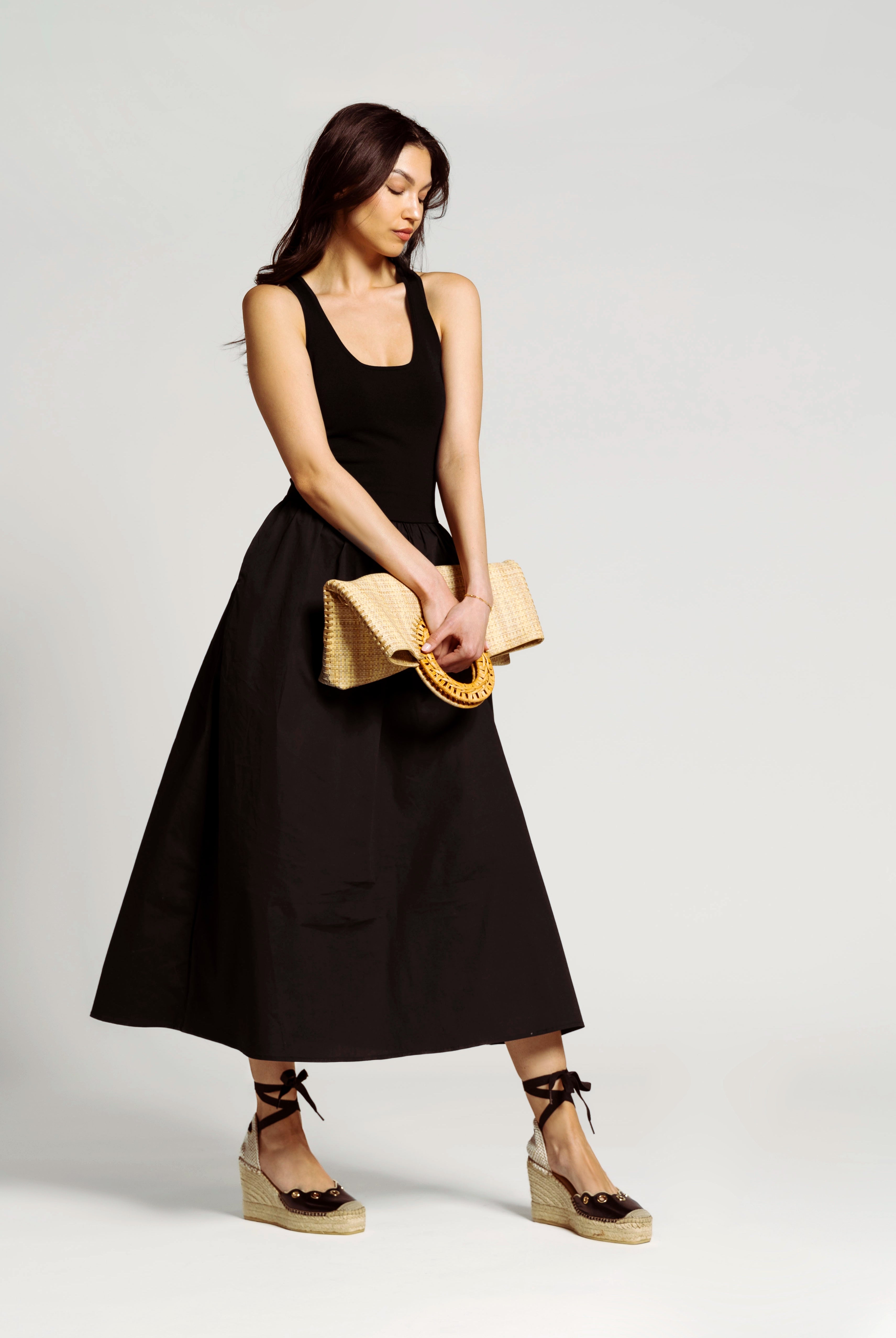 swatch_black closed toe espadrille espadrilles