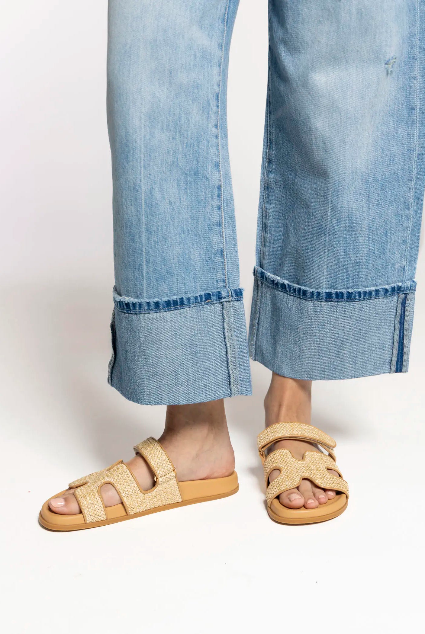 swatch_natural hayzlen slide sandal flat sandals