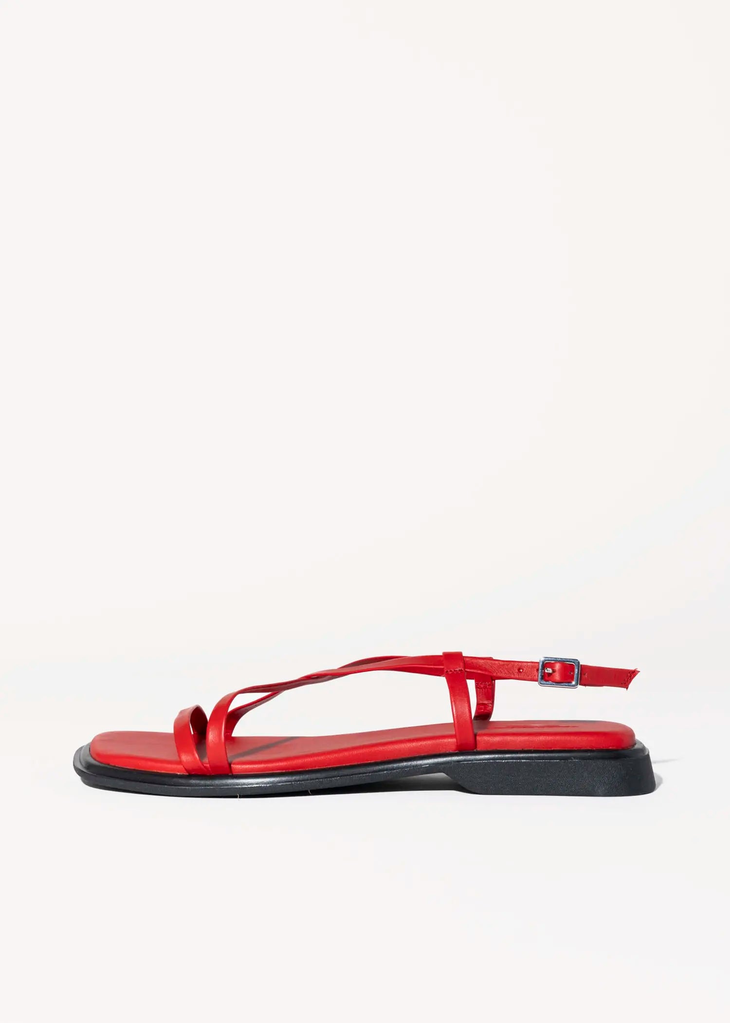 swatch_red izzy flat sandal flat sandals
