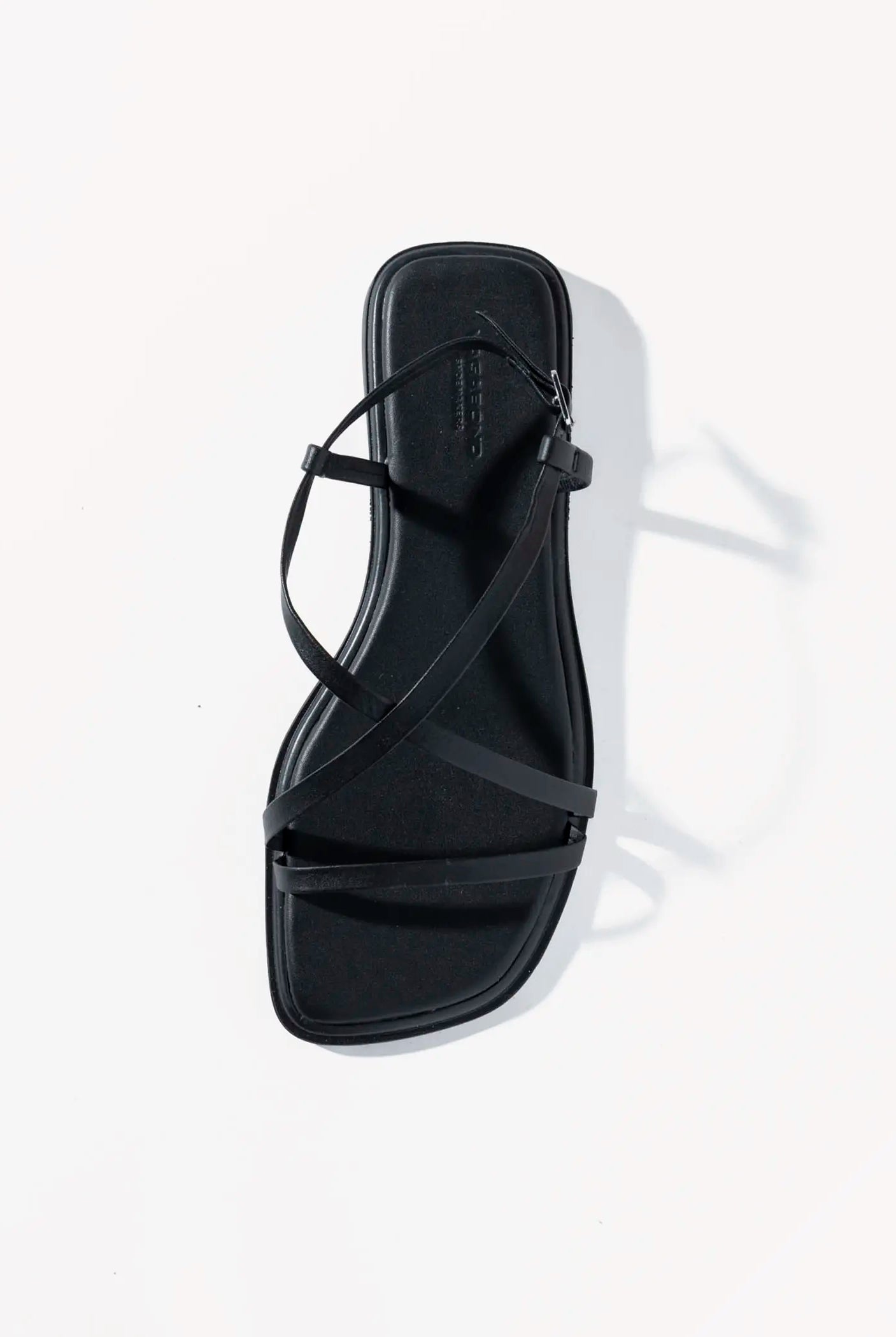 swatch_black izzy flat sandal flat sandals