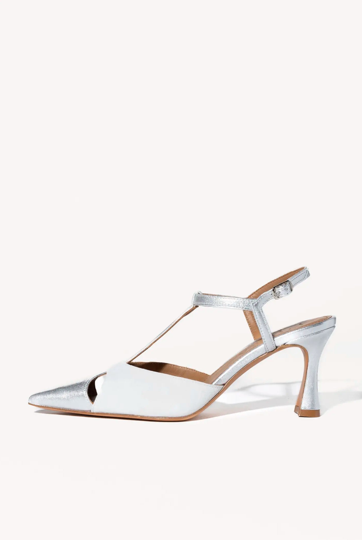 swatch_Ice/Silver pia leather pump