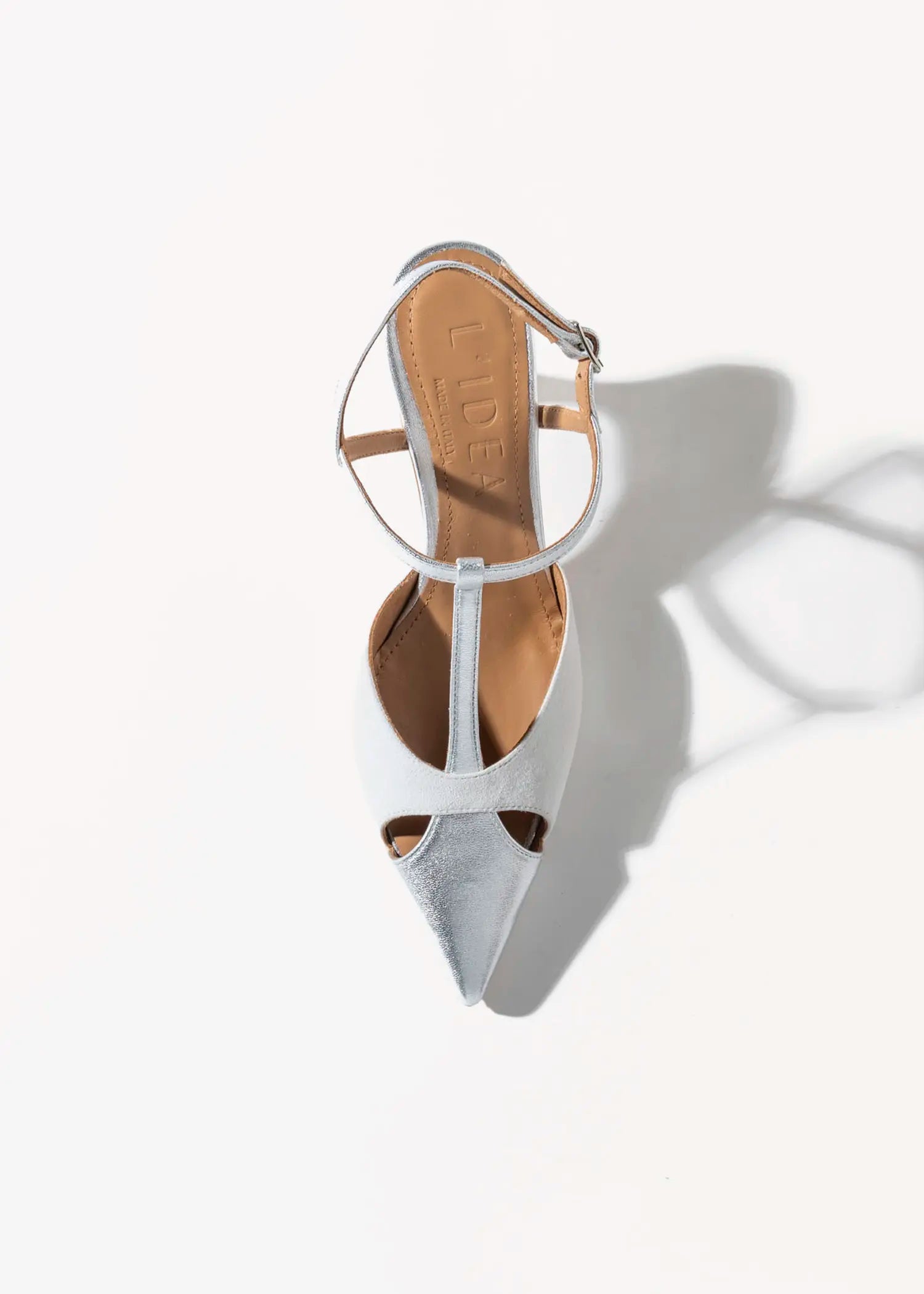 swatch_Ice/Silver pia leather pump