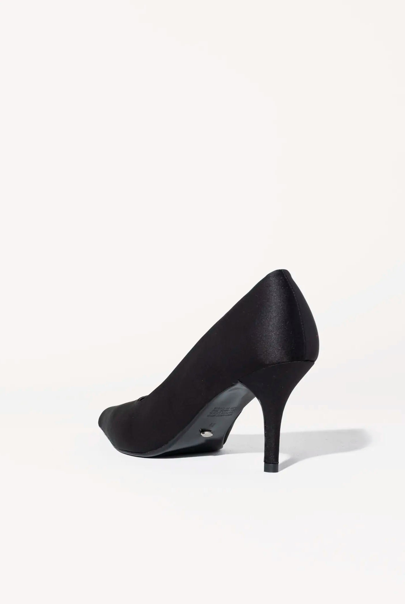 swatch_black satin chloe satin pump heels