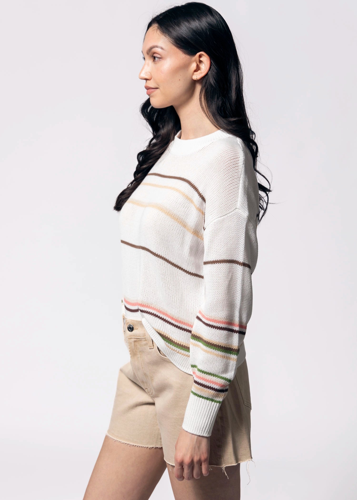swatch_Pink/Brown Stripe pistola eva sweater