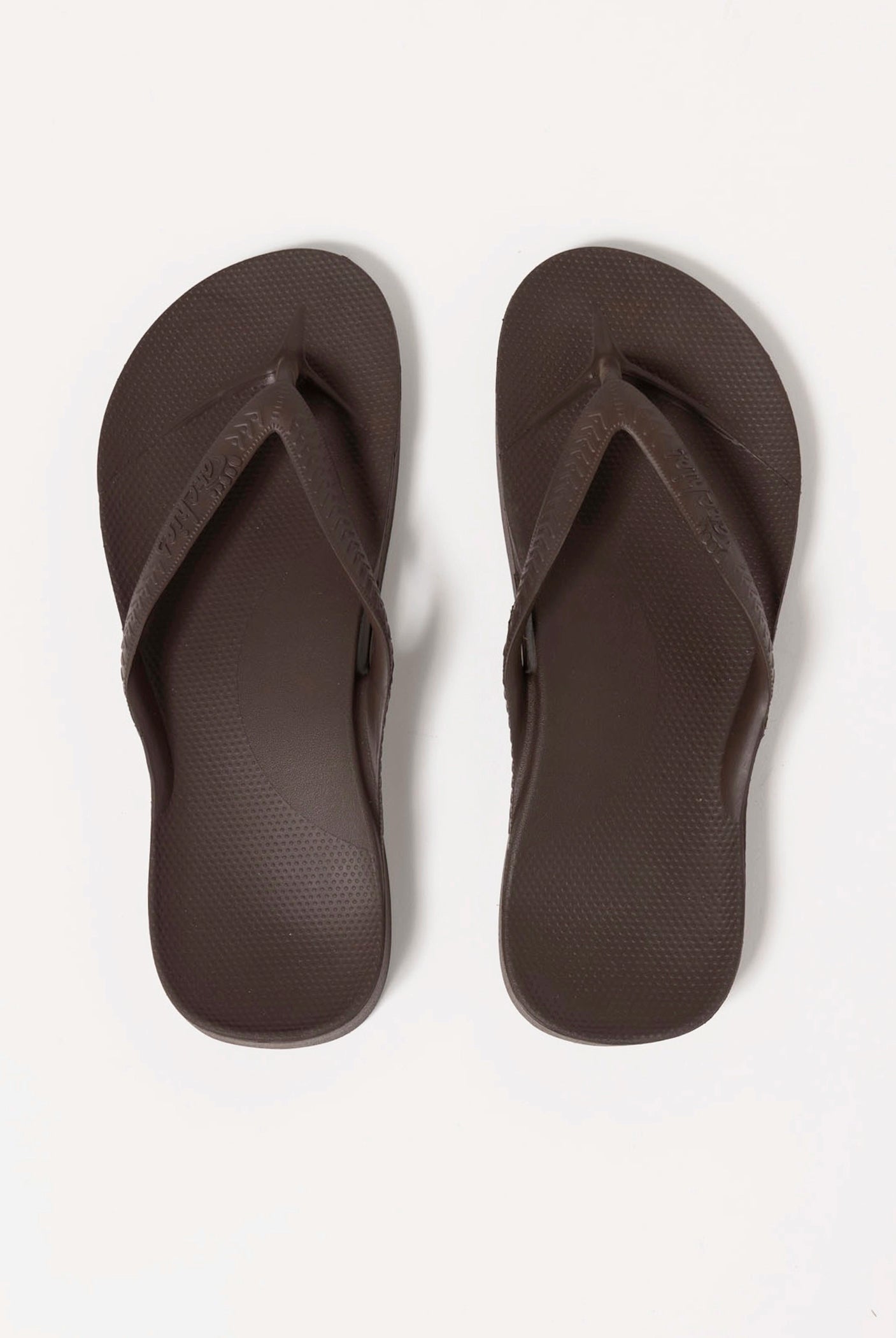 swatch_Brown arch support flip flop flat sandals
