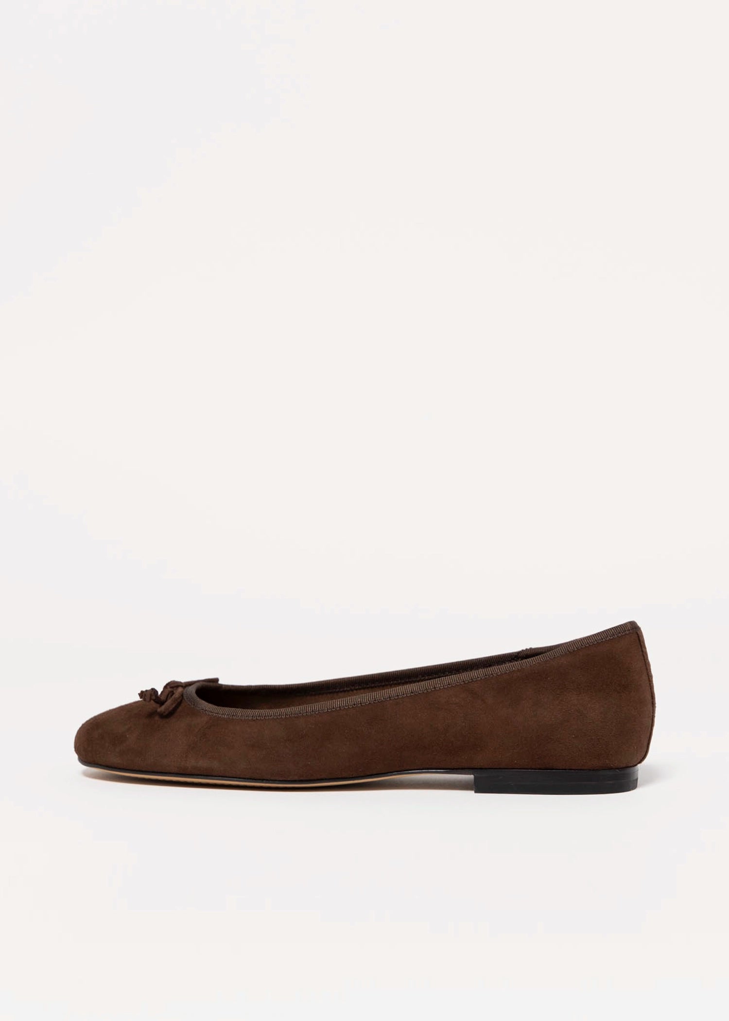 swatch_Dark Brown Suede dolce vita ritla ballet flats