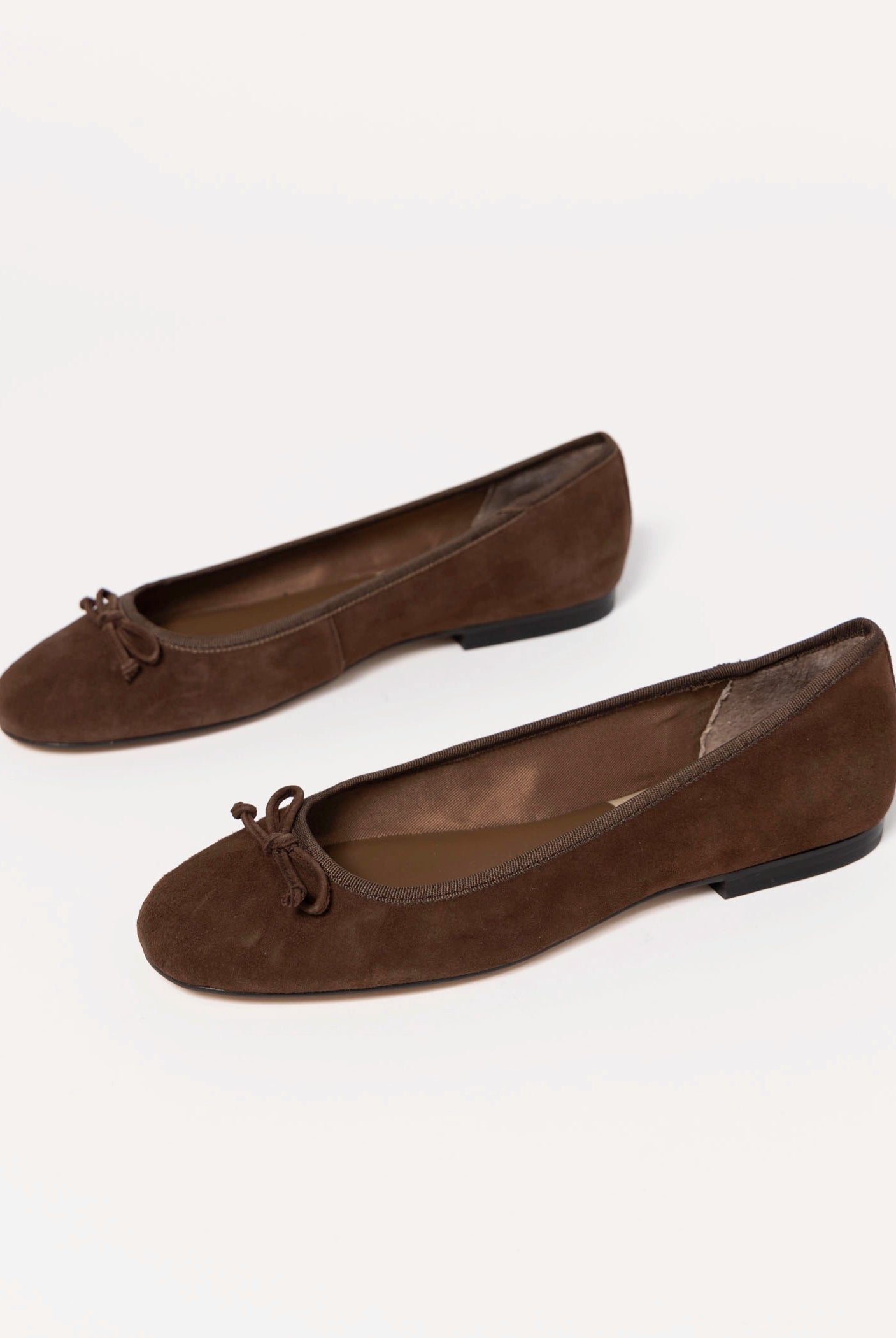 swatch_Dark Brown Suede dolce vita ritla ballet flats