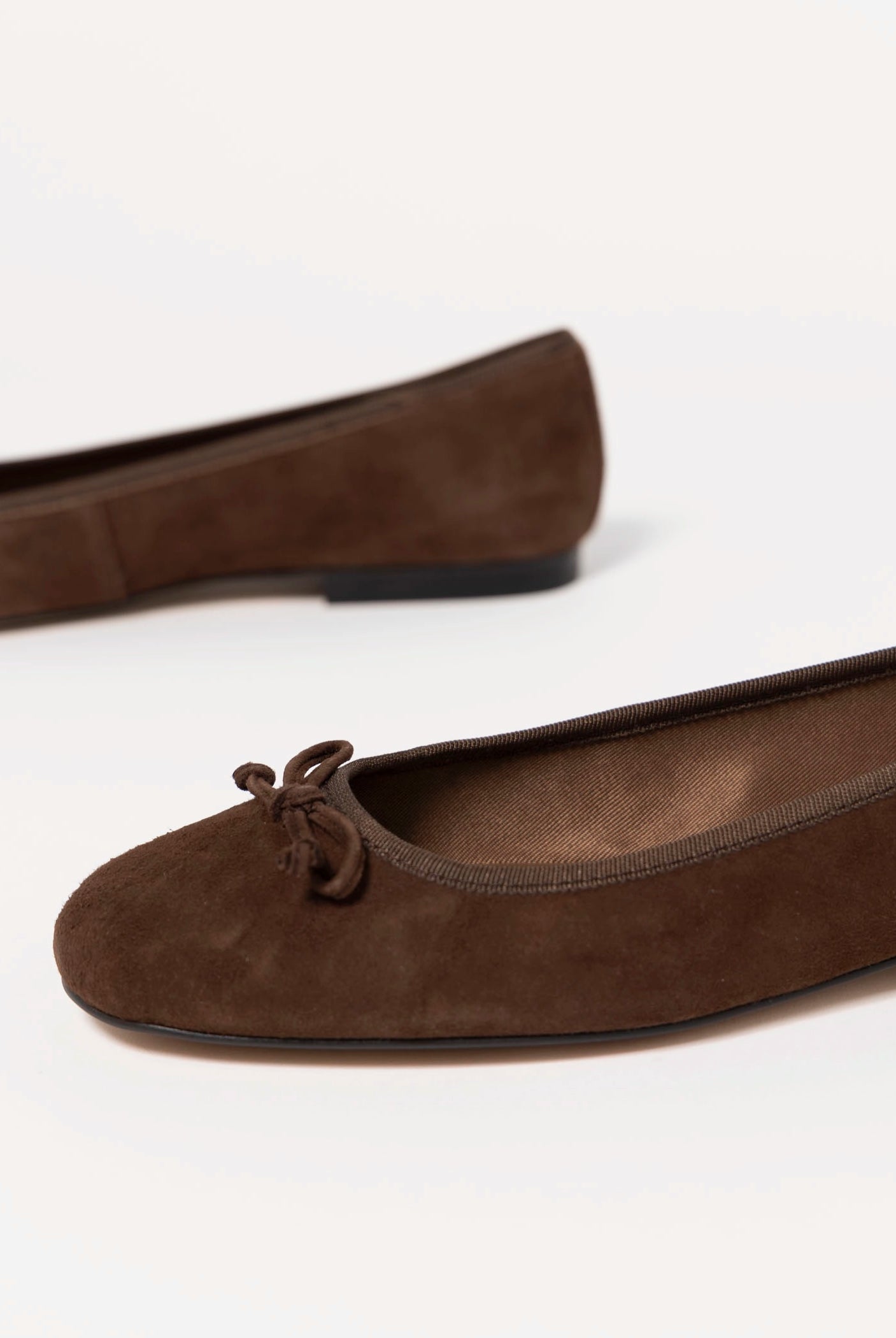 swatch_Dark Brown Suede dolce vita ritla ballet flats