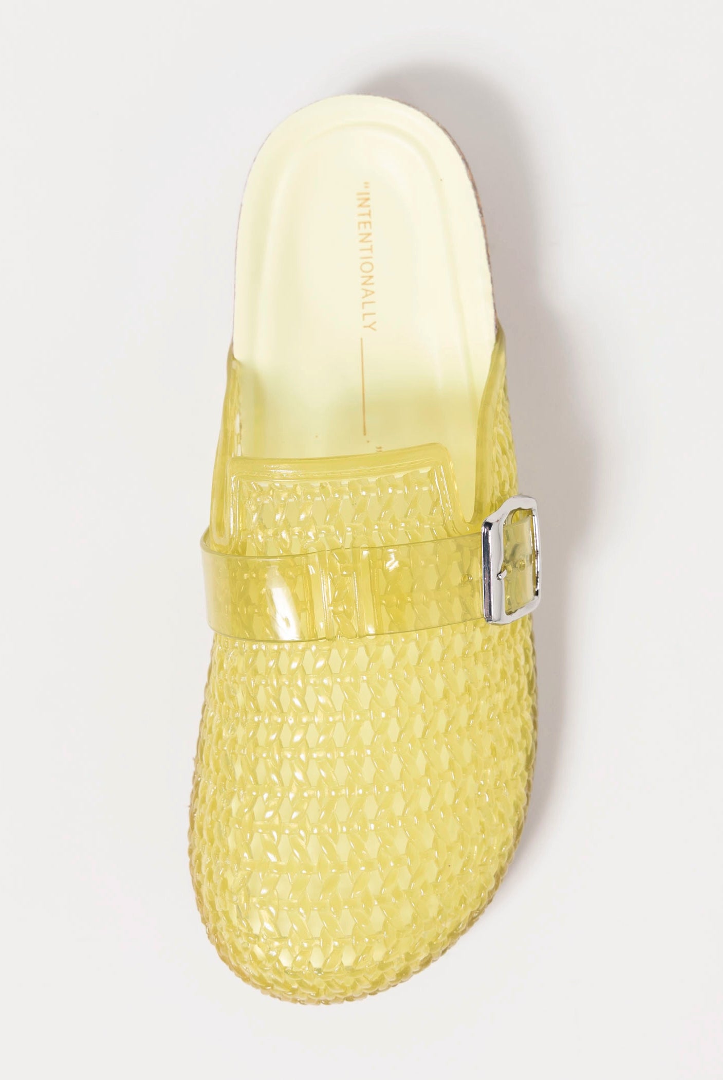 swatch_Avocado intentionally blank seth jelly clog