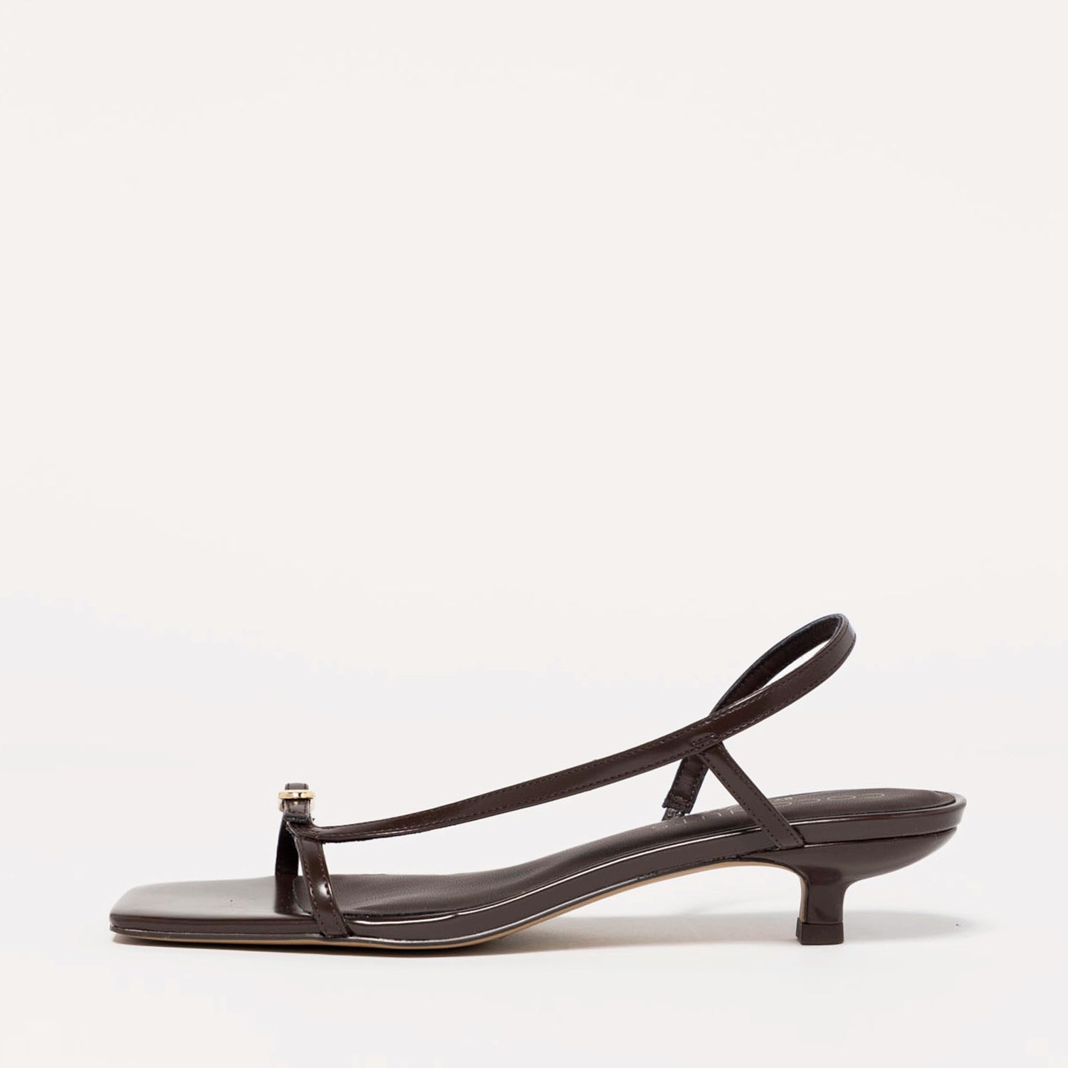 swatch_Chocolate Vegan Leather coconuts fernando kitten heel sandal