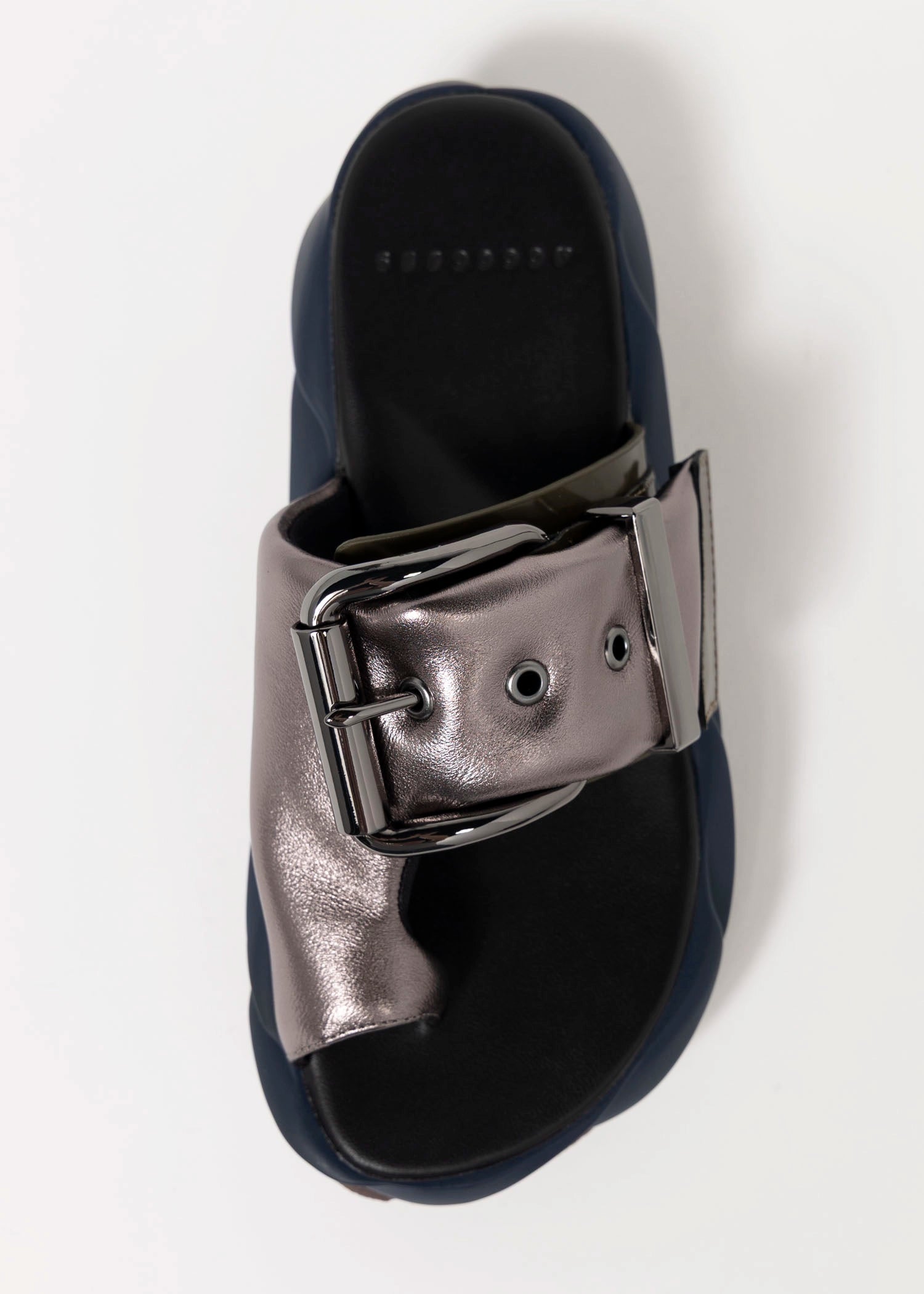 swatch_Gunmetal 4ccccees mellow glow platform sandal