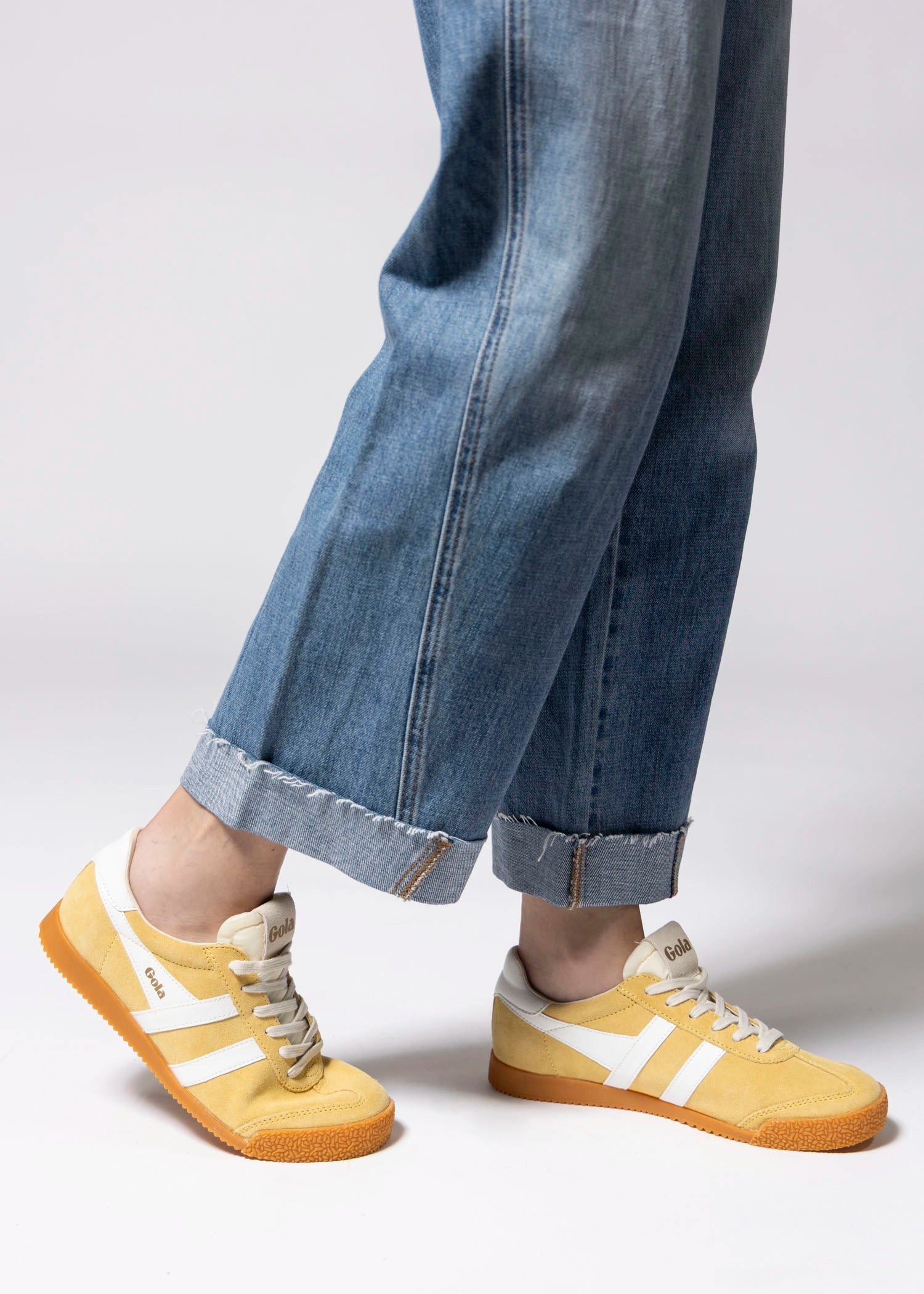 swatch_Pollen/White elan sneaker gola