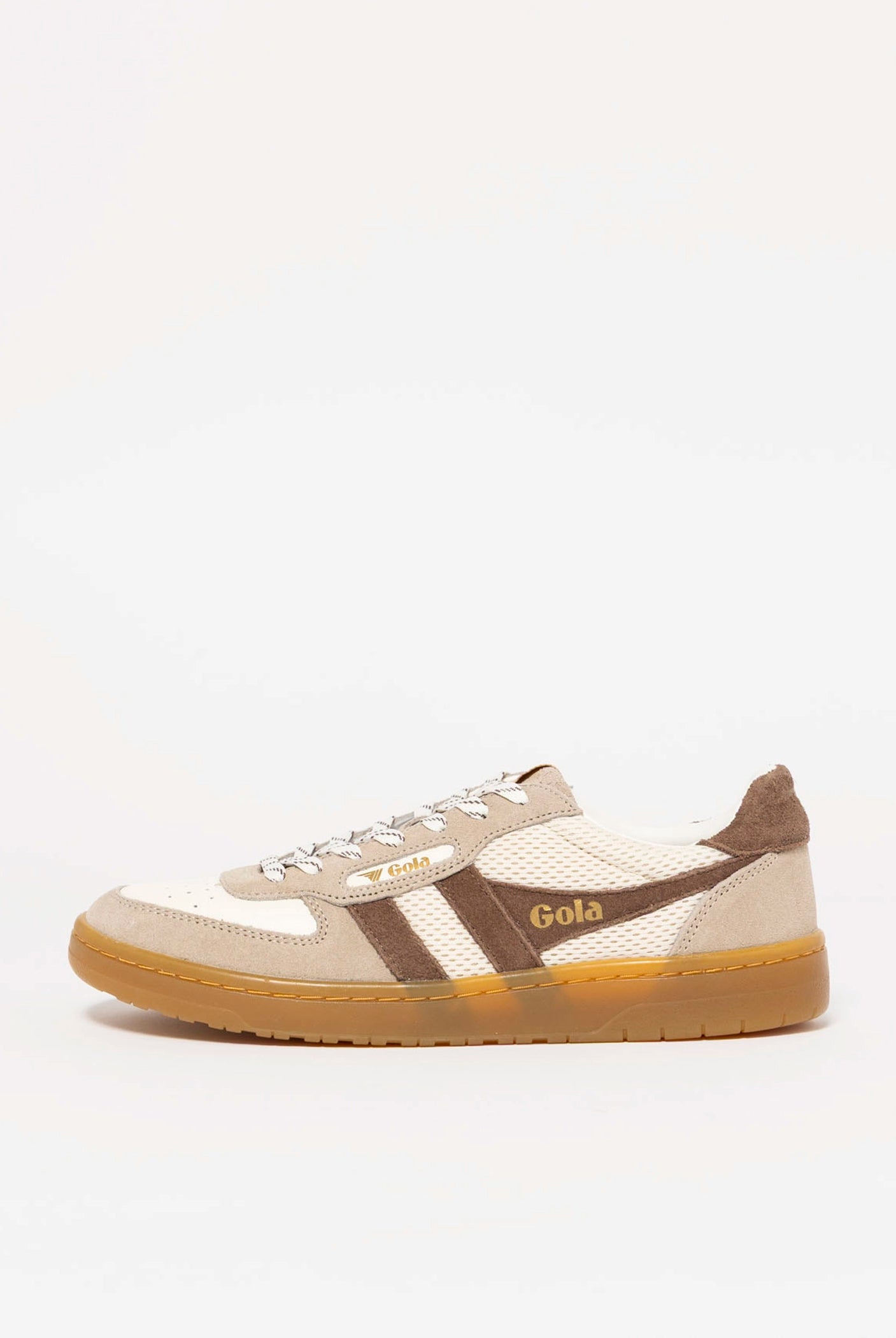 swatch_White/Bone/Otter gola hawk 83 sneaker