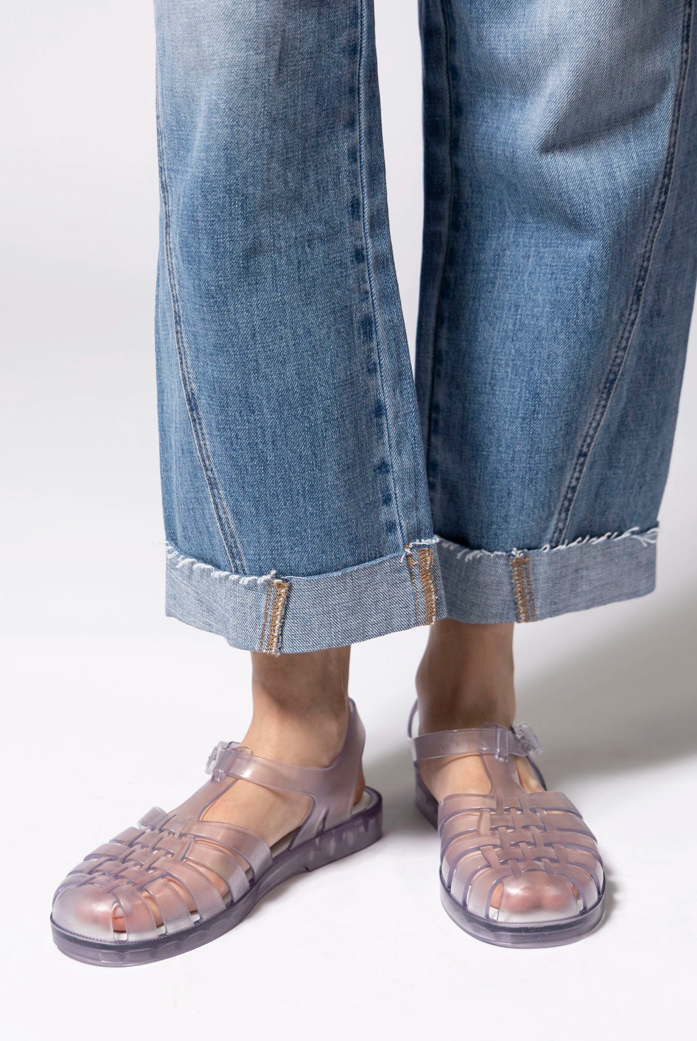 swatch_Clear melissa possession jelly fisherman sandal