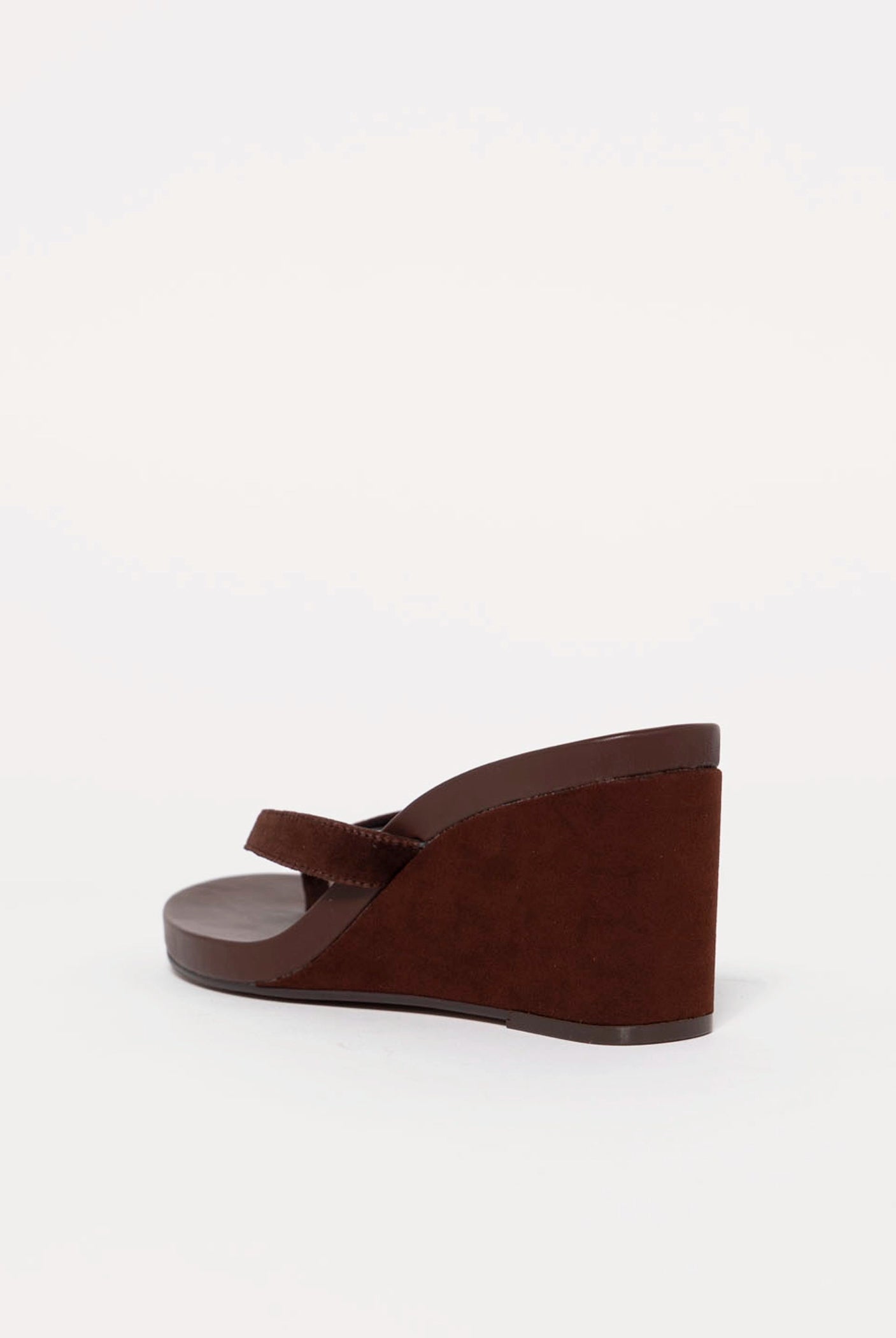 swatch_Brown Suede steve madden playing wedge thong sandal