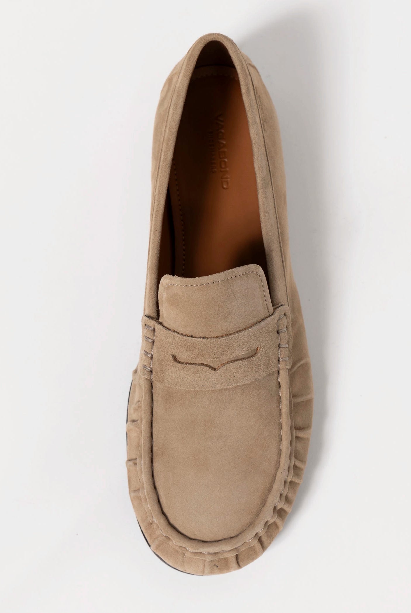 swatch_Nougat Suede vagabond aleya loafer
