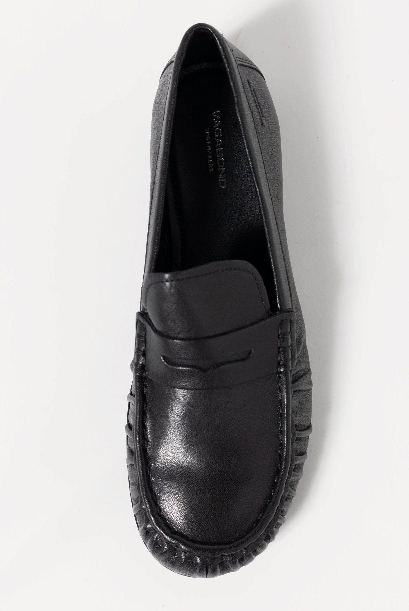 swatch_Black Leather vagabond aleya loafer