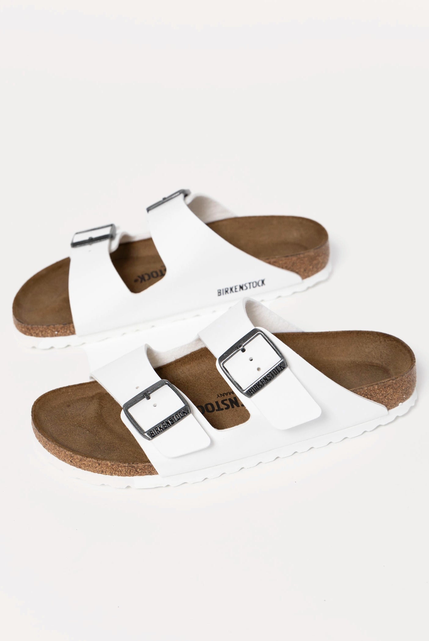 swatch_white arizona sandal flat sandals