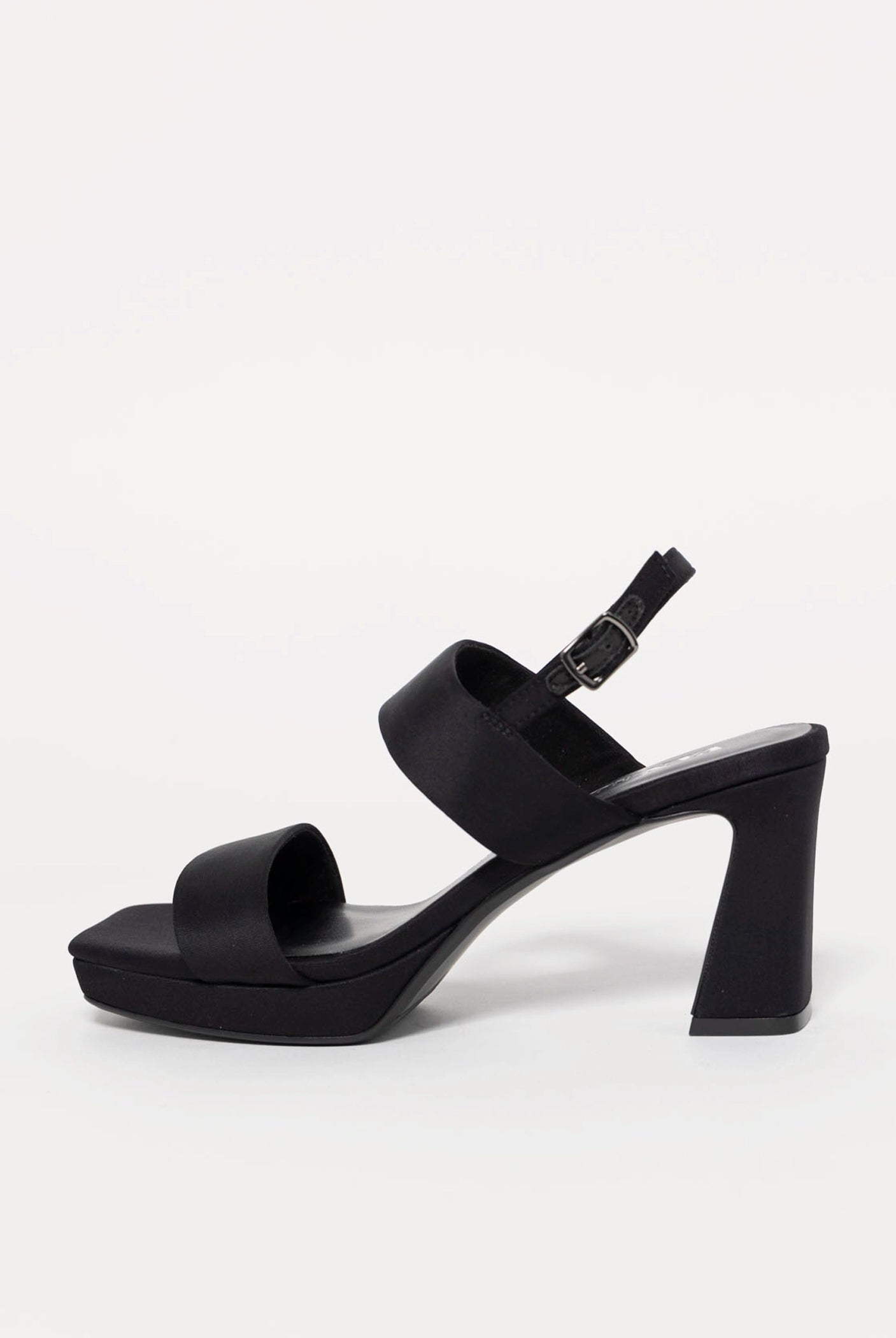 swatch_Black Fabric vaneli maida platform sandal