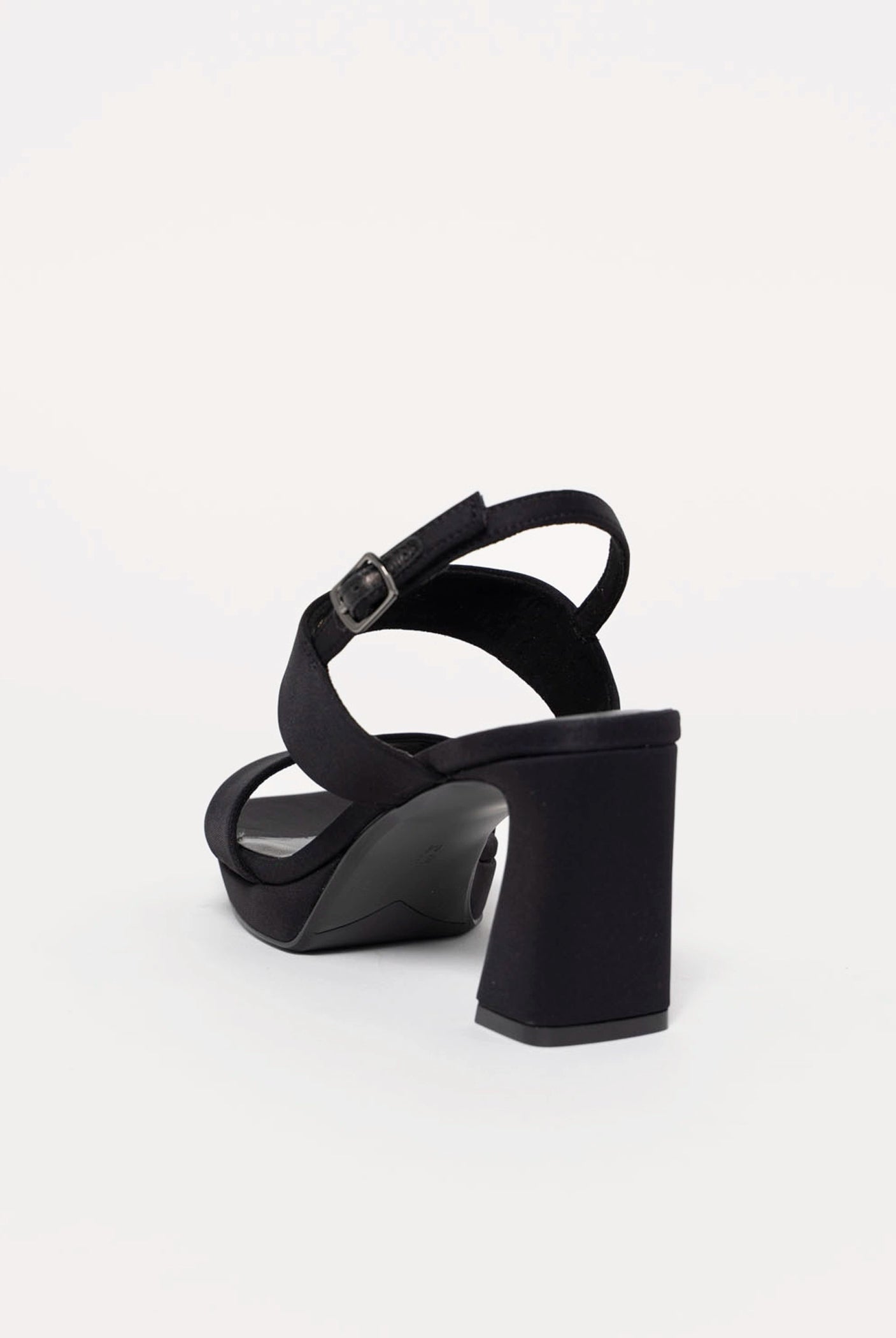 swatch_Black Fabric vaneli maida platform sandal