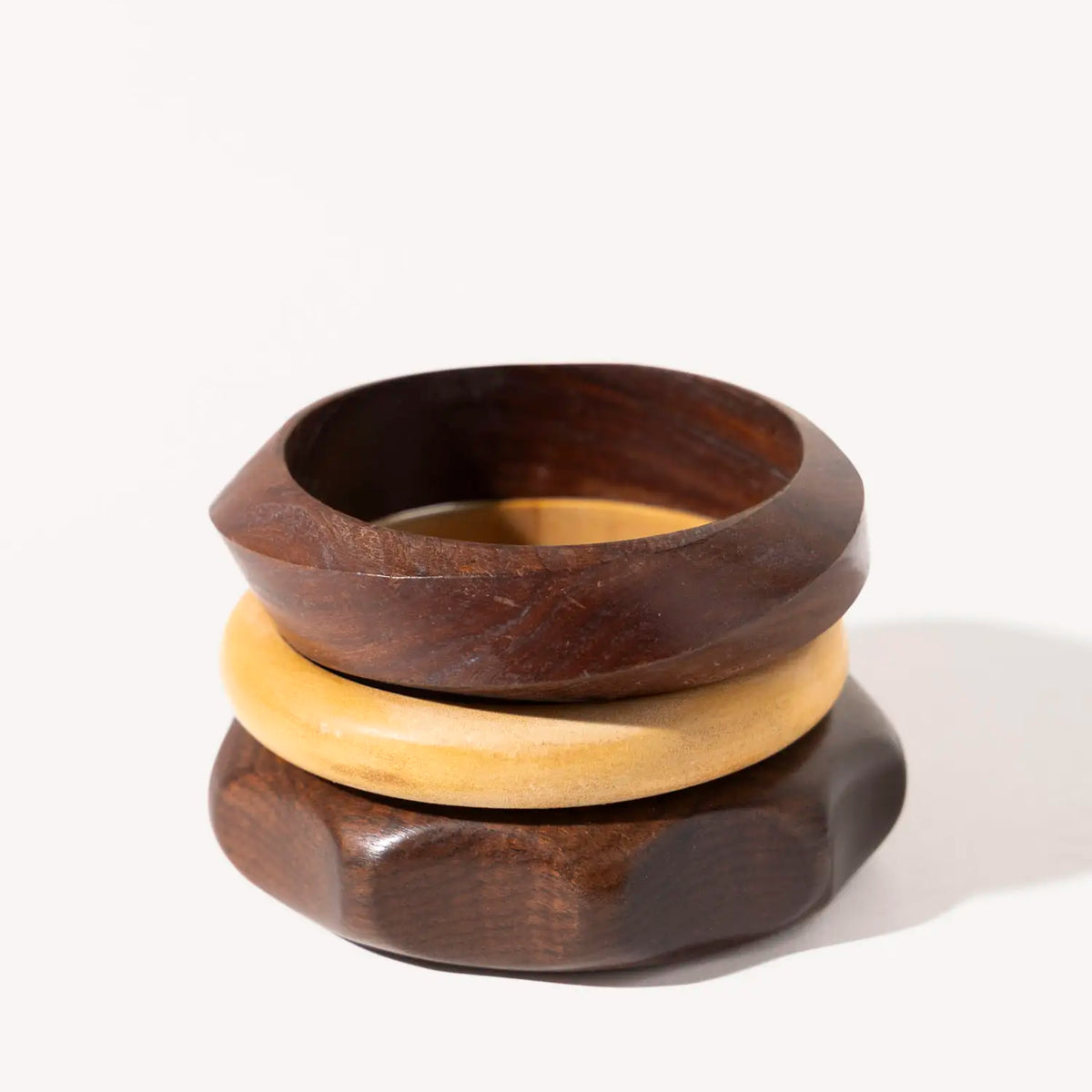 Wooden Bangle Set display picture 1
