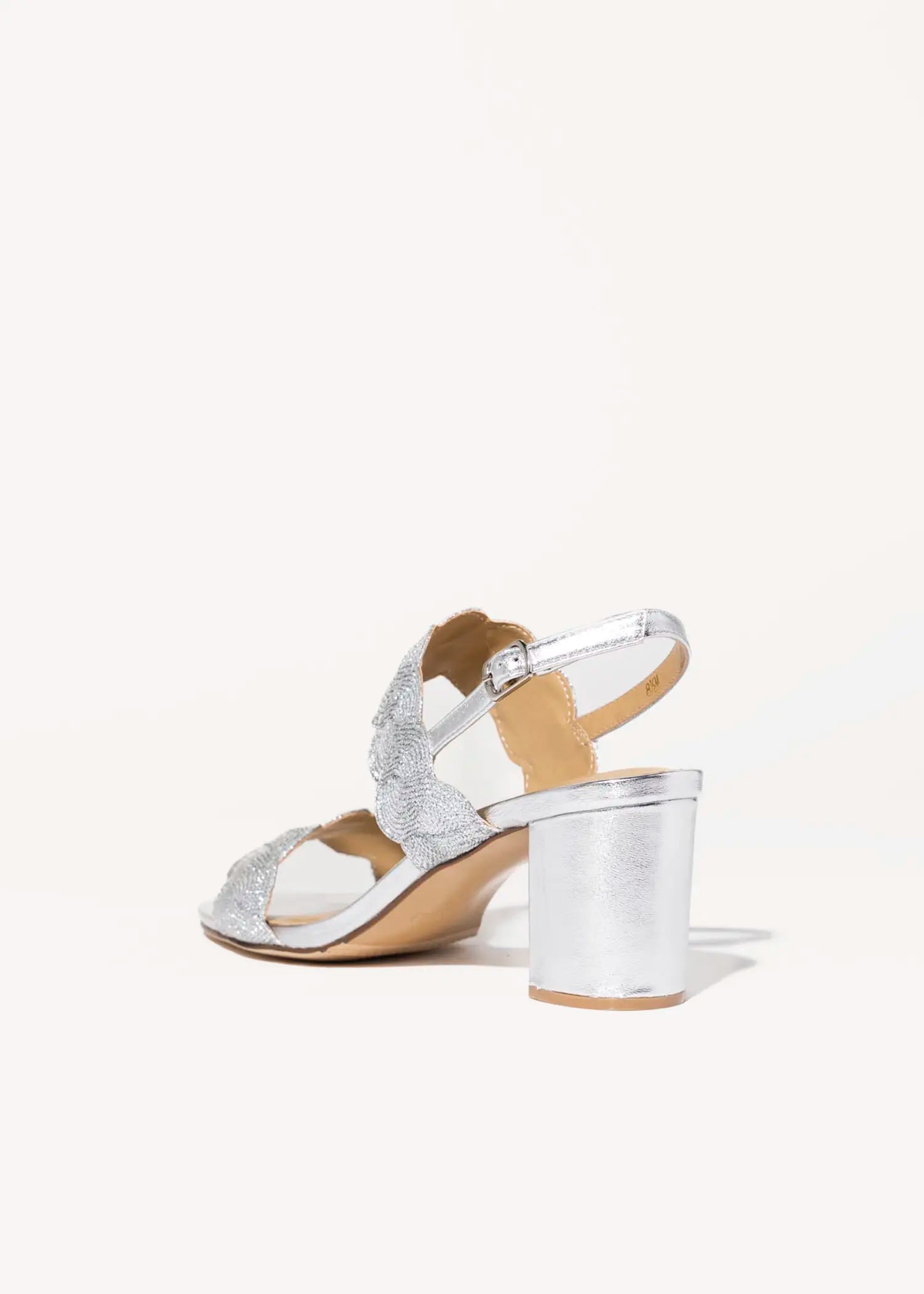 swatch_silver lettie heeled sandal heeled sandals