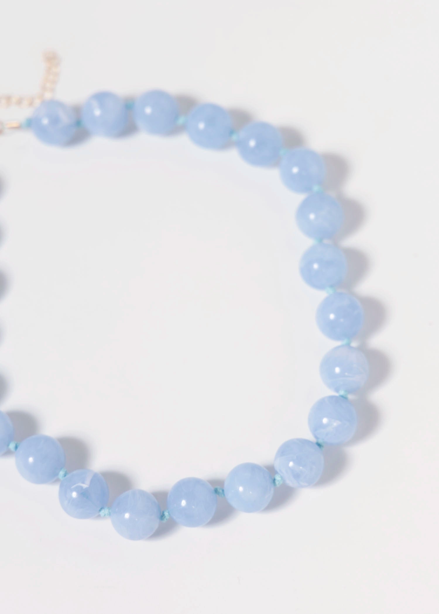 swatch_Light Blue mabry chunky beaded necklace