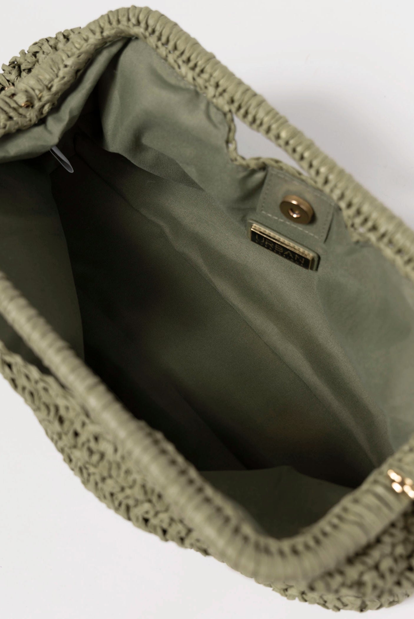 swatch_Sage urban expressions lani woven clutch