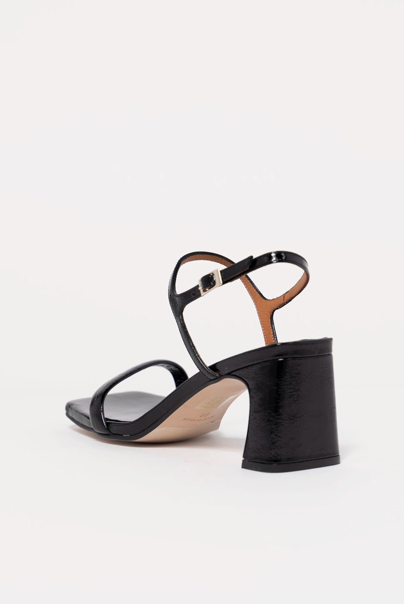 swatch_Black Patent angel alarcon dominique heeled sandal