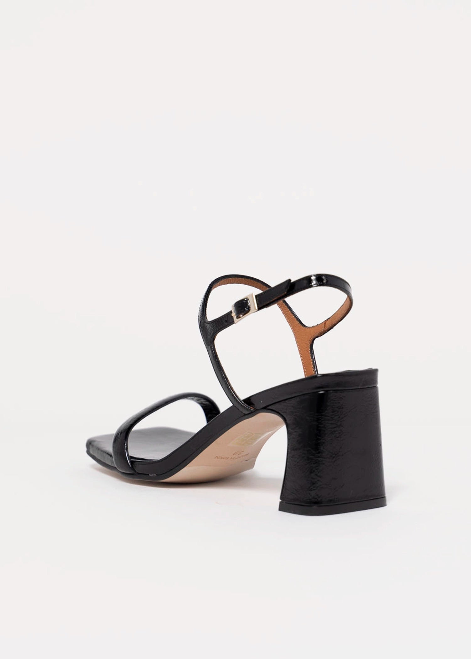 swatch_Black Patent angel alarcon dominique heeled sandal