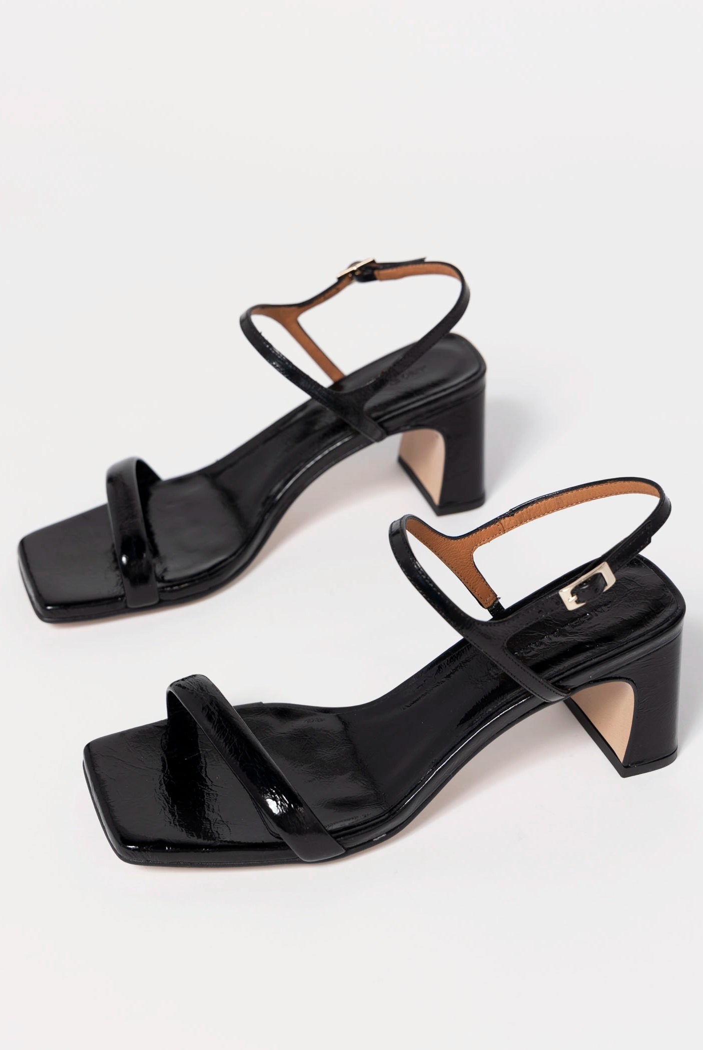 swatch_Black Patent angel alarcon dominique heeled sandal