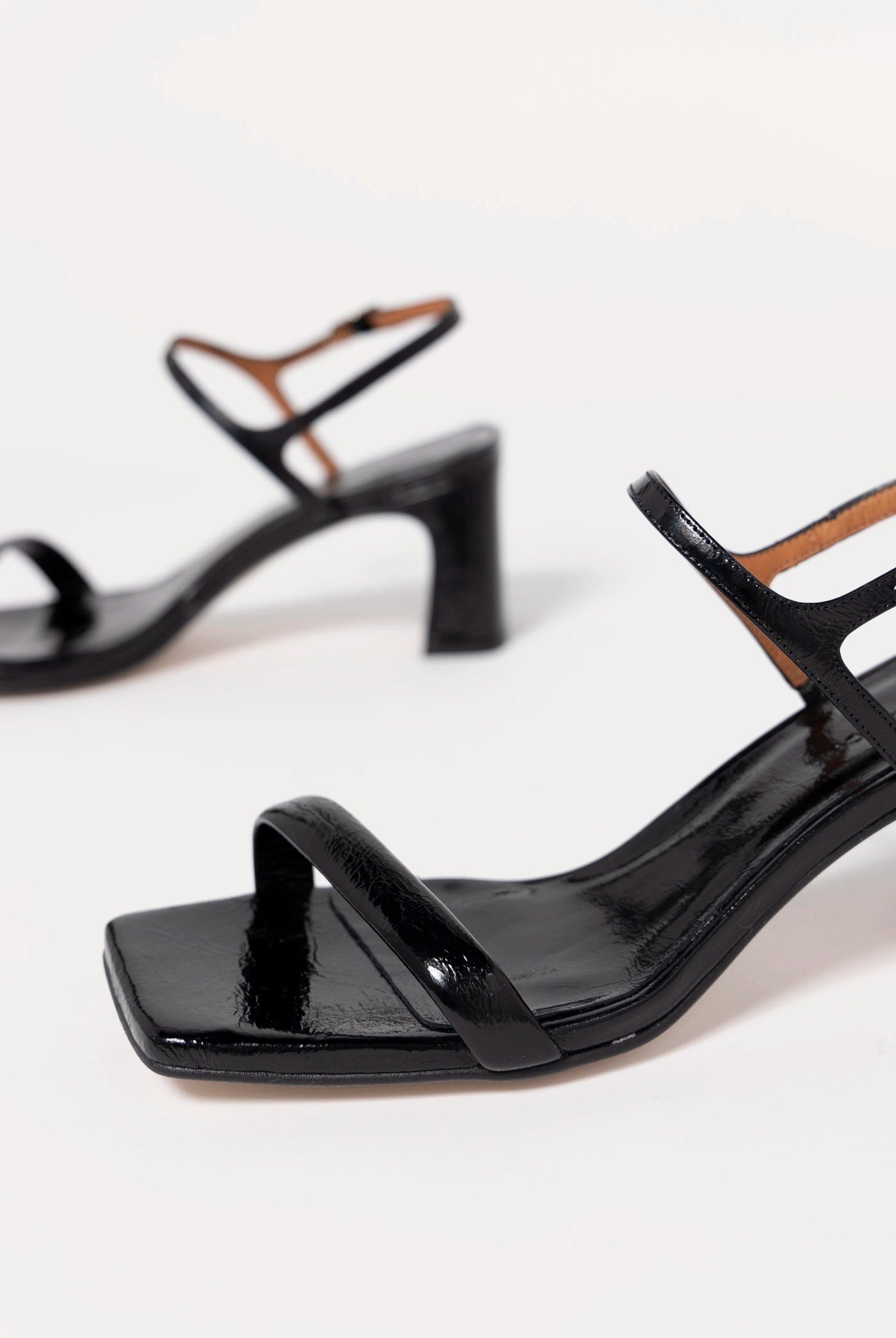 swatch_Black Patent angel alarcon dominique heeled sandal