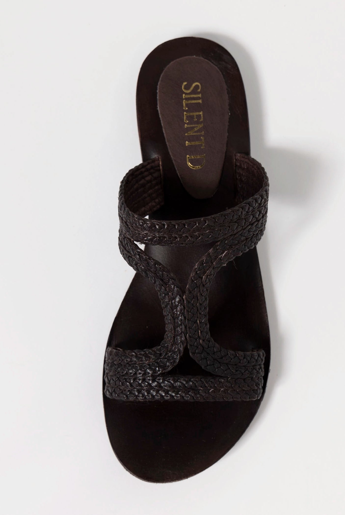 swatch_Brown Leather silent d jackie sandal