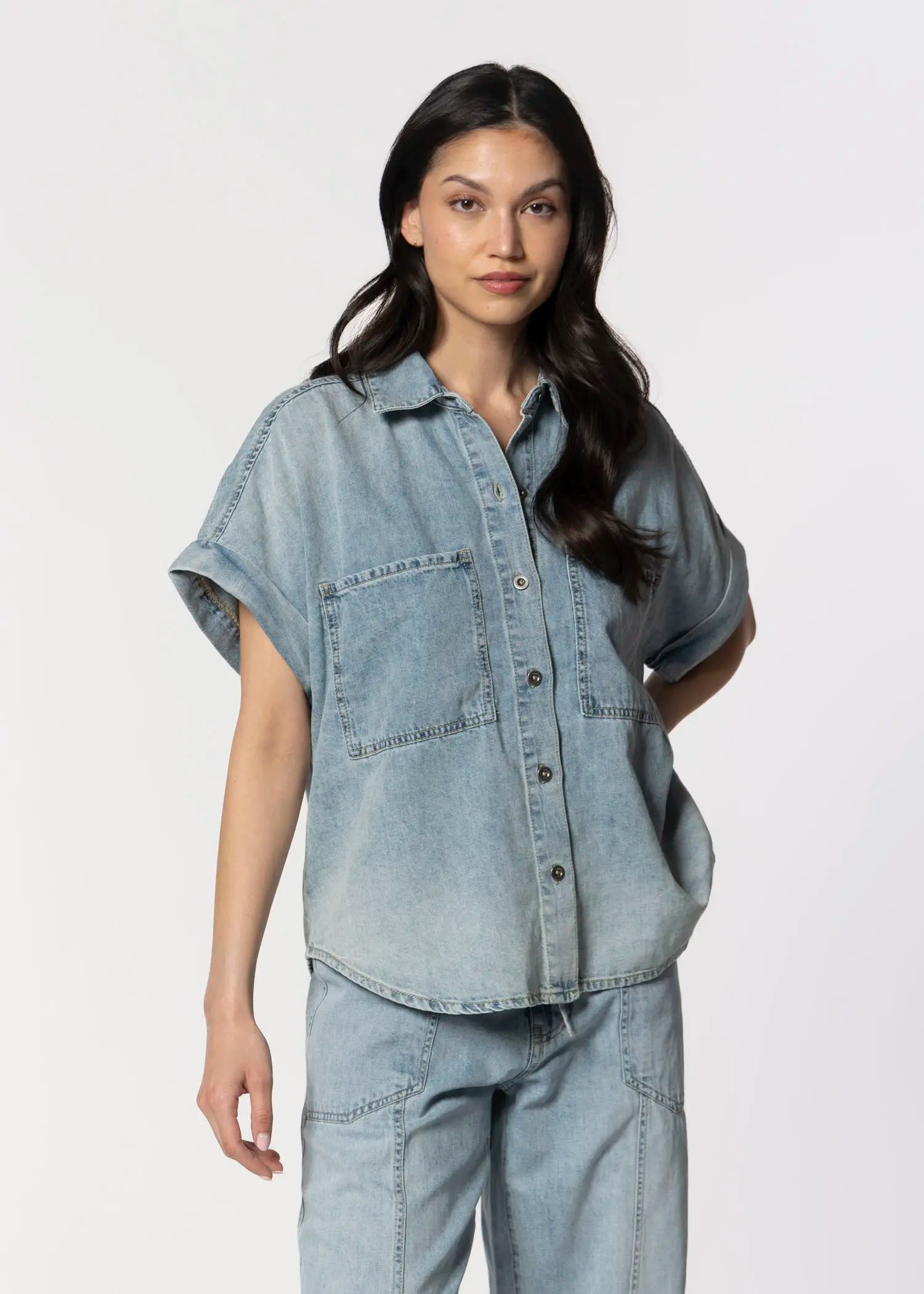 swatch_blue shore denim top apparel