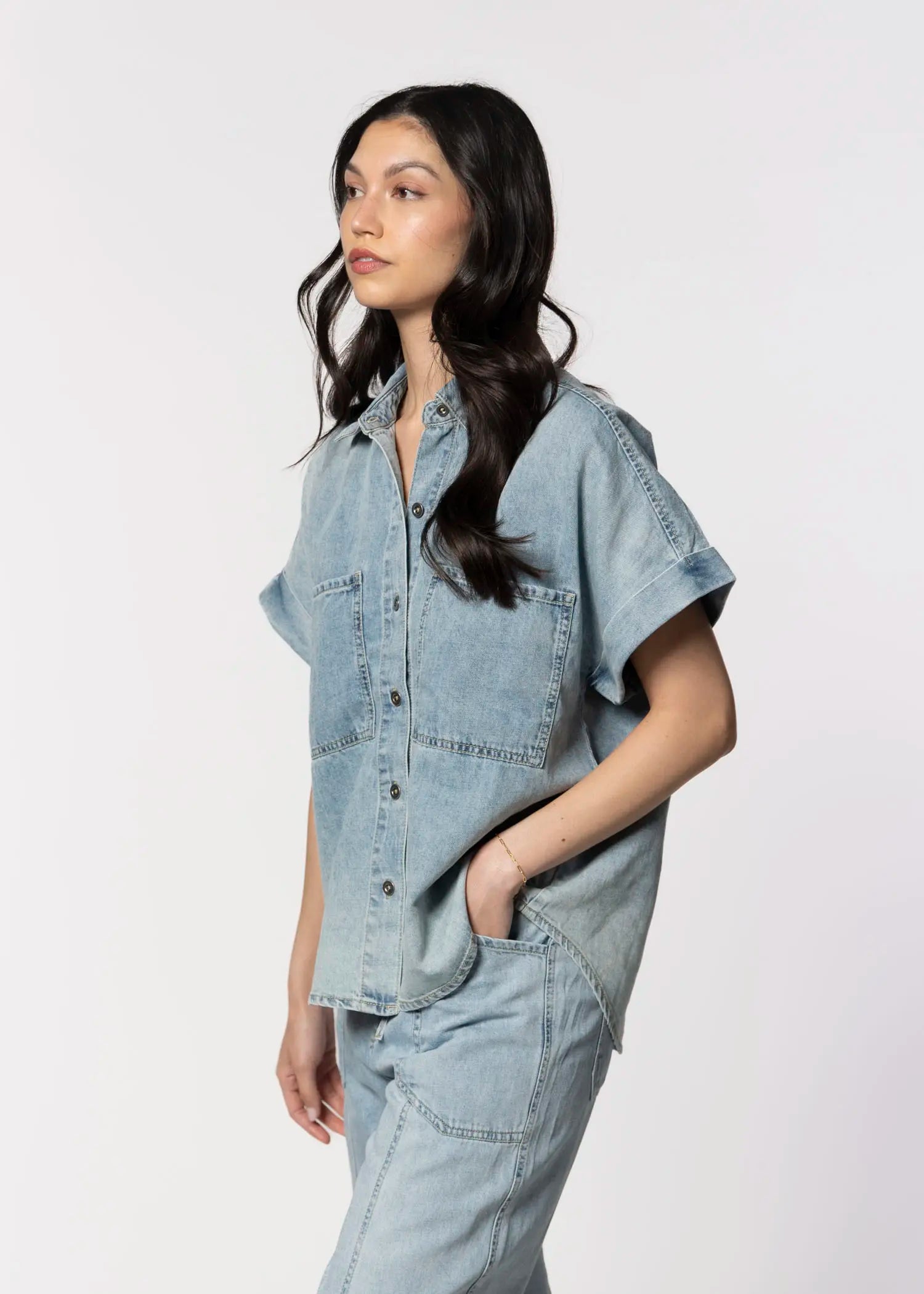 swatch_blue shore denim top apparel
