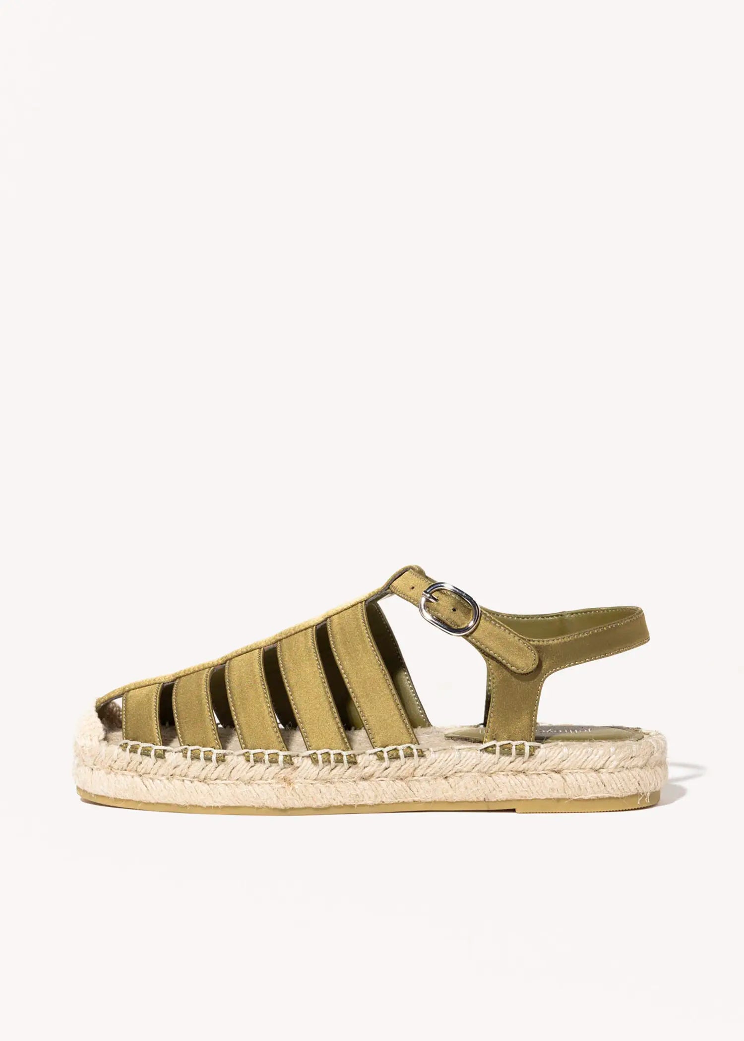 swatch_green tan lines espadrille fisherman sandal espadrilles